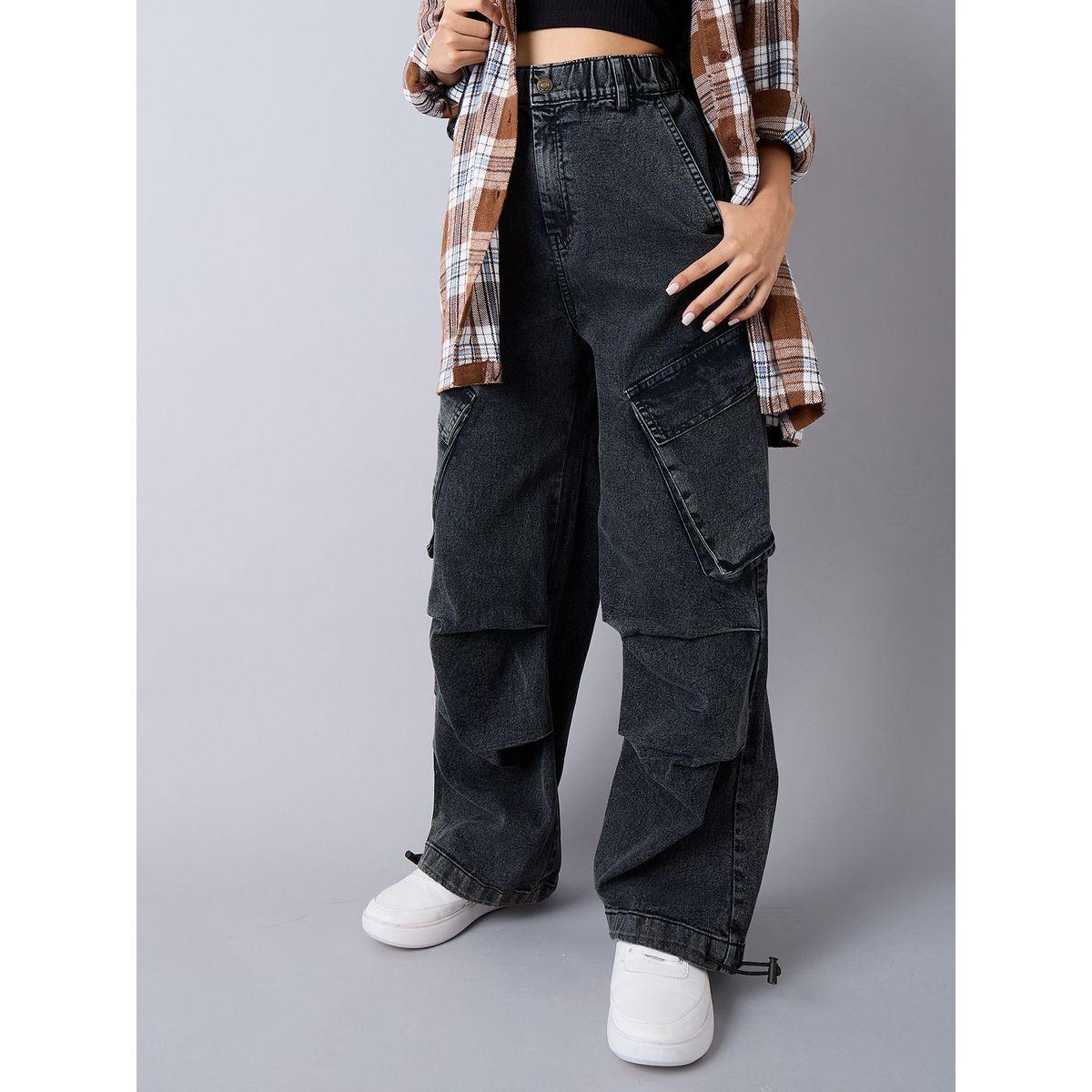 جينز كارجو بتفاصيل مشطوفة وخصر مطاطي نوه-فوه × ستايلي-girls-clothing-bottoms-jeansandjeggings-image-8