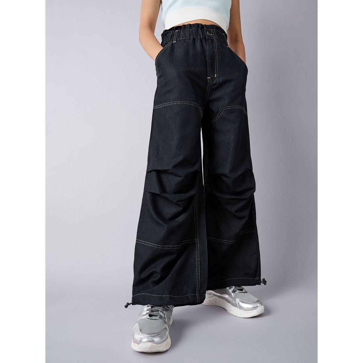 جينز كارجو بخصر مطاطي وحافة بأربطة نوه-فوه × ستايلي-girls-clothing-bottoms-jeansandjeggings-image-3