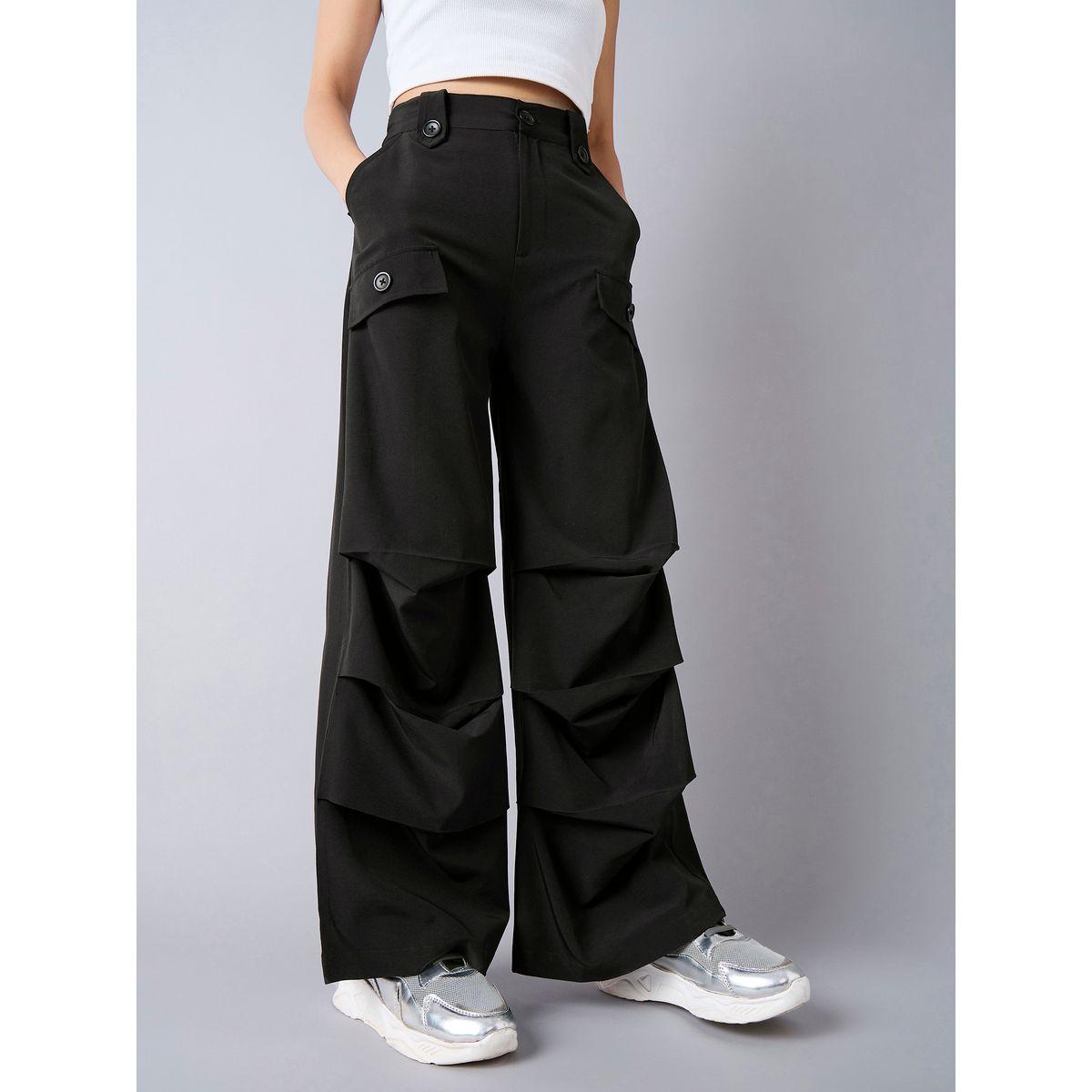 بنطال بقصة باراشوت بنمط كارجو وتفاصيل مُتباينة نوه-فوه × ستايلي-girls-clothing-bottoms-trousers-image-1