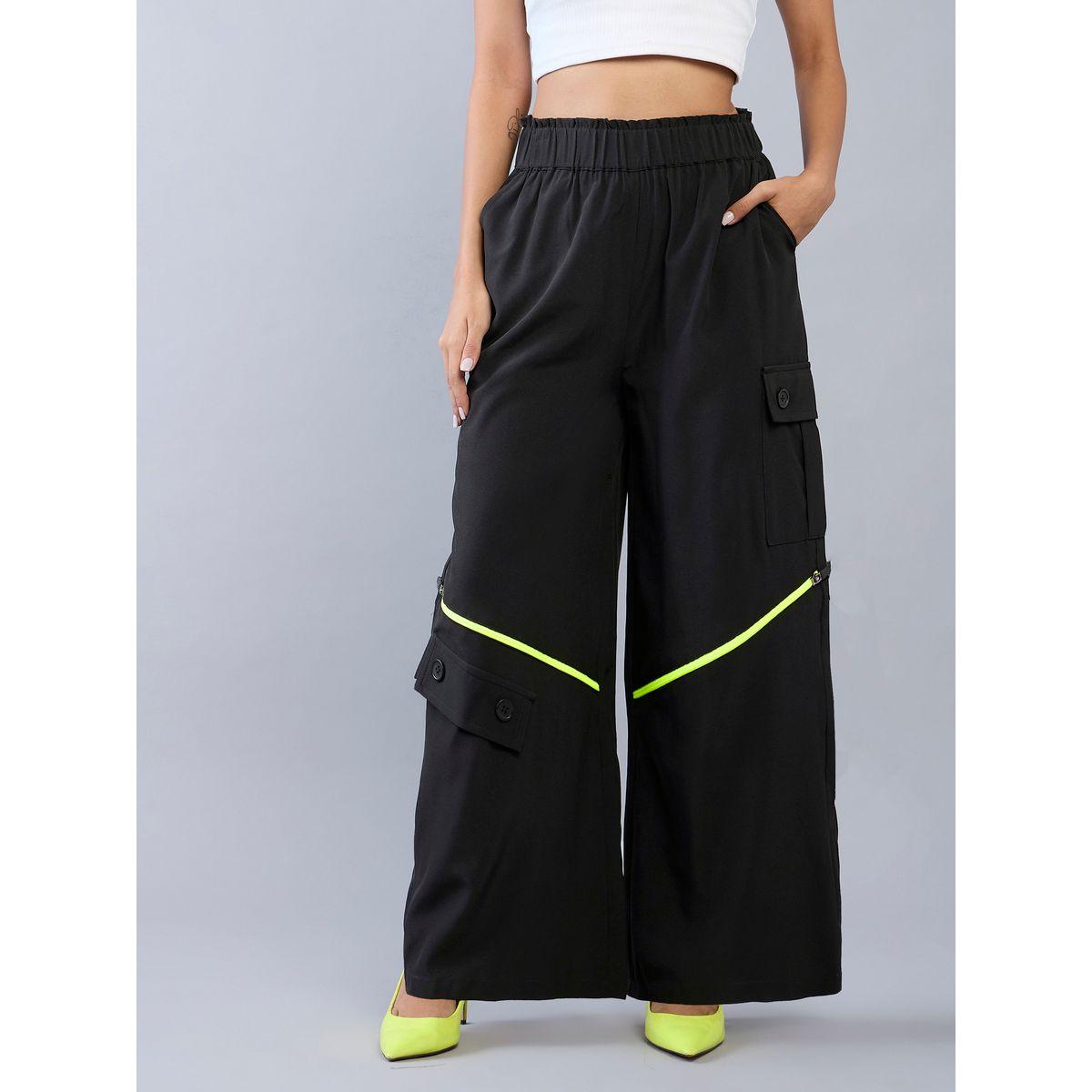 بنطال بقصة باراشوت بنمط كارجو وخصر مطاطي نوه-فوه × ستايلي-girls-clothing-bottoms-trousers-image-1