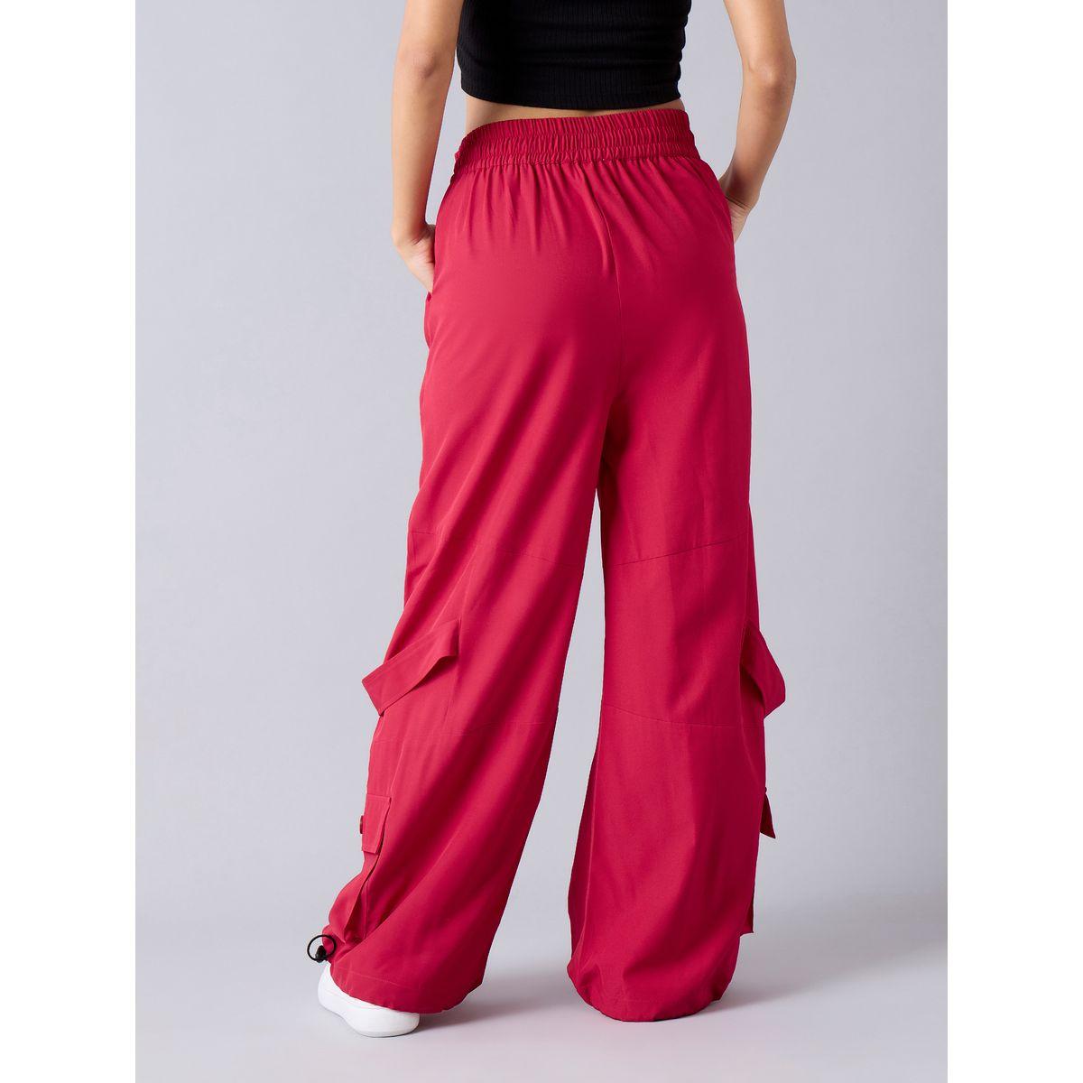 بنطال سادة بقصة باراشوت ونمط كارجو نوه-فوه × ستايلي-girls-clothing-bottoms-trousers-image-6