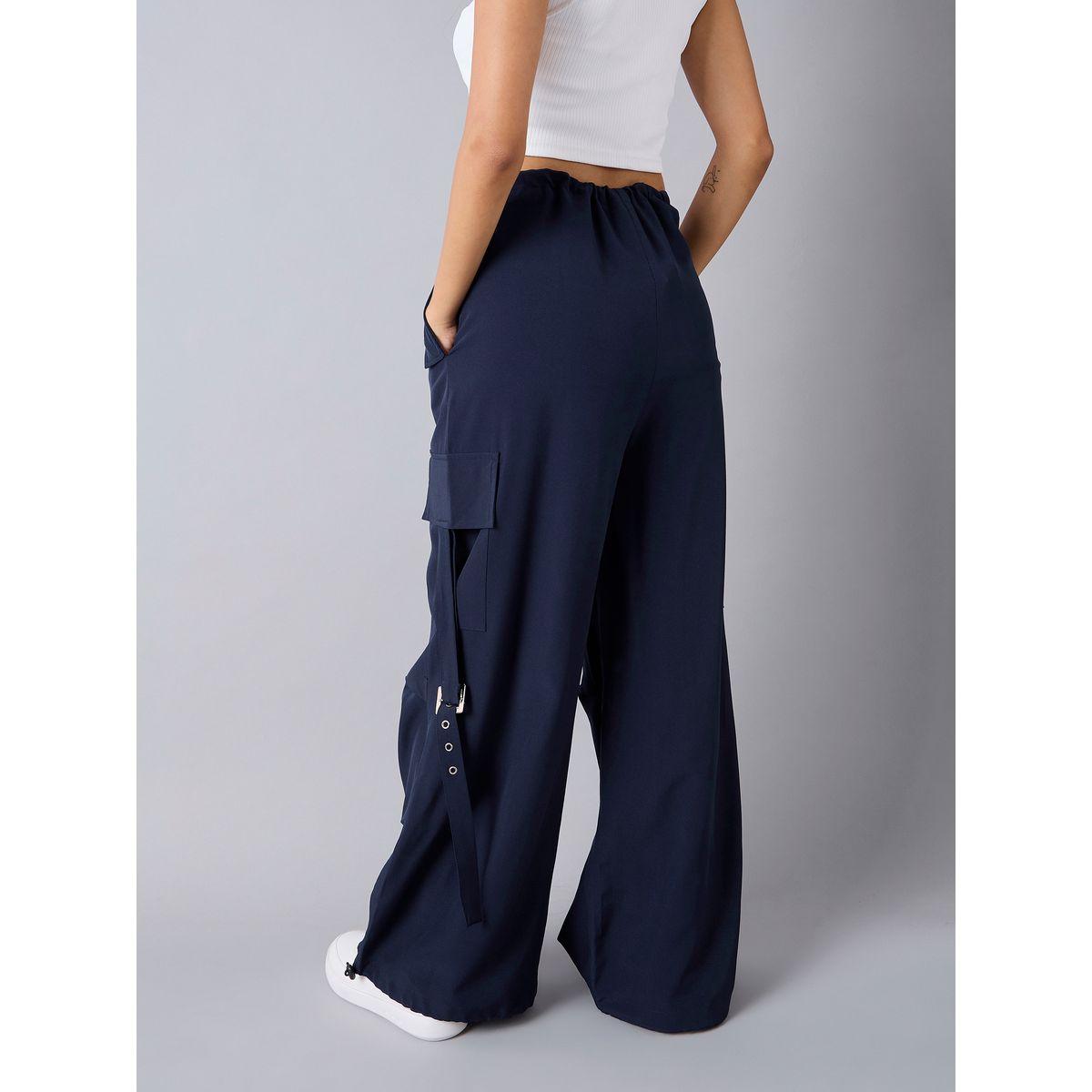 بنطال سادة بقصة باراشوت ونمط كارجو نوه-فوه × ستايلي-girls-clothing-bottoms-trousers-image-6
