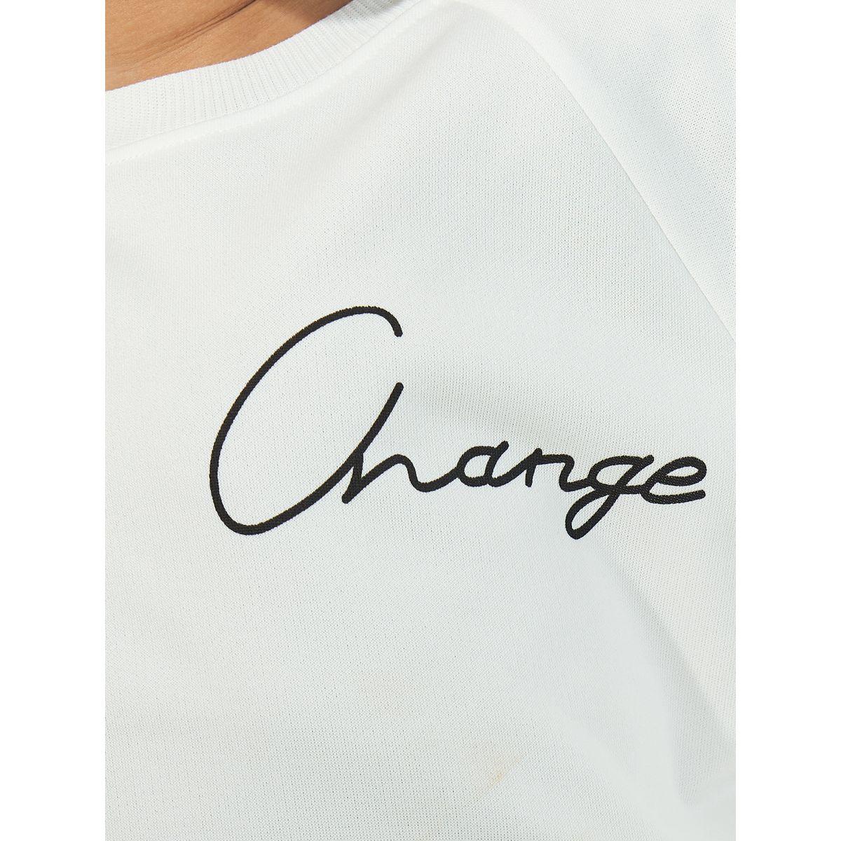 Styli Colorblock Slogan Print Sweatshirt & Joggers Set-boys-clothing-setsandcoords-image-3