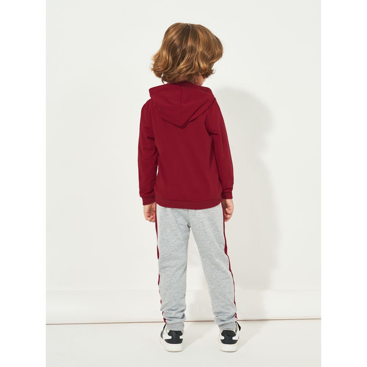 Styli Bear Graphic Print Hoodie & Joggers Set-boys-clothing-setsandcoords-image-4