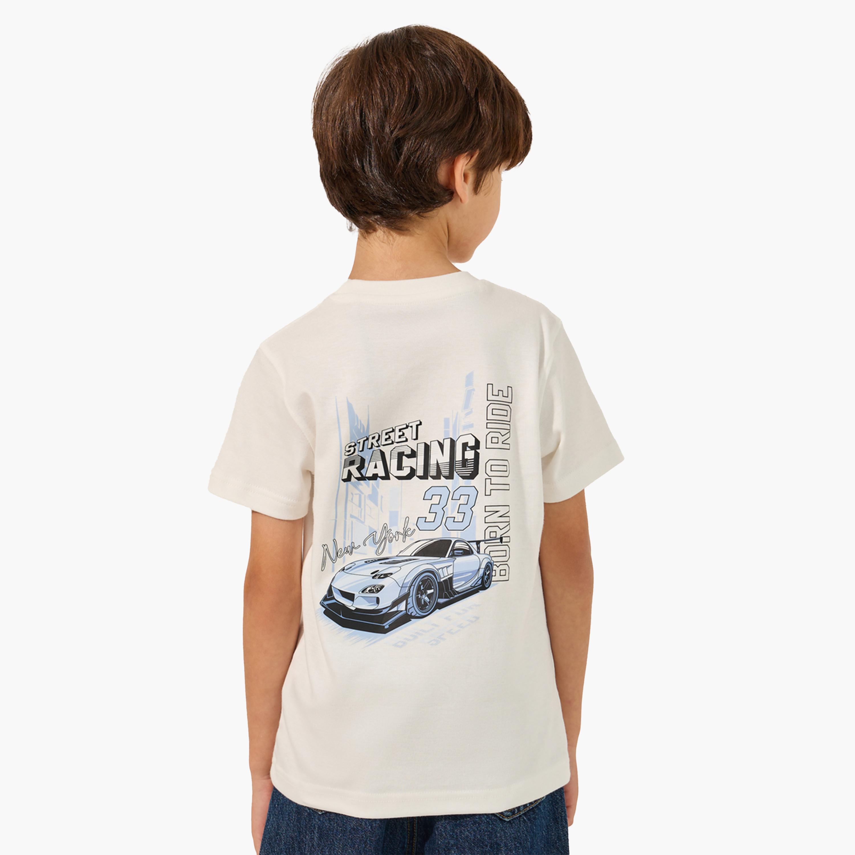 Styli Car Graphic Print Short Sleeve T-Shirt-boys-clothing-tshirtsandpolos-image-5