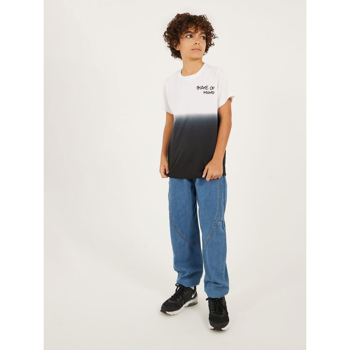 تيشيرت بطبعة امبر مع ياقة دائرية-boys-clothing-tshirtsandpolos-image-2