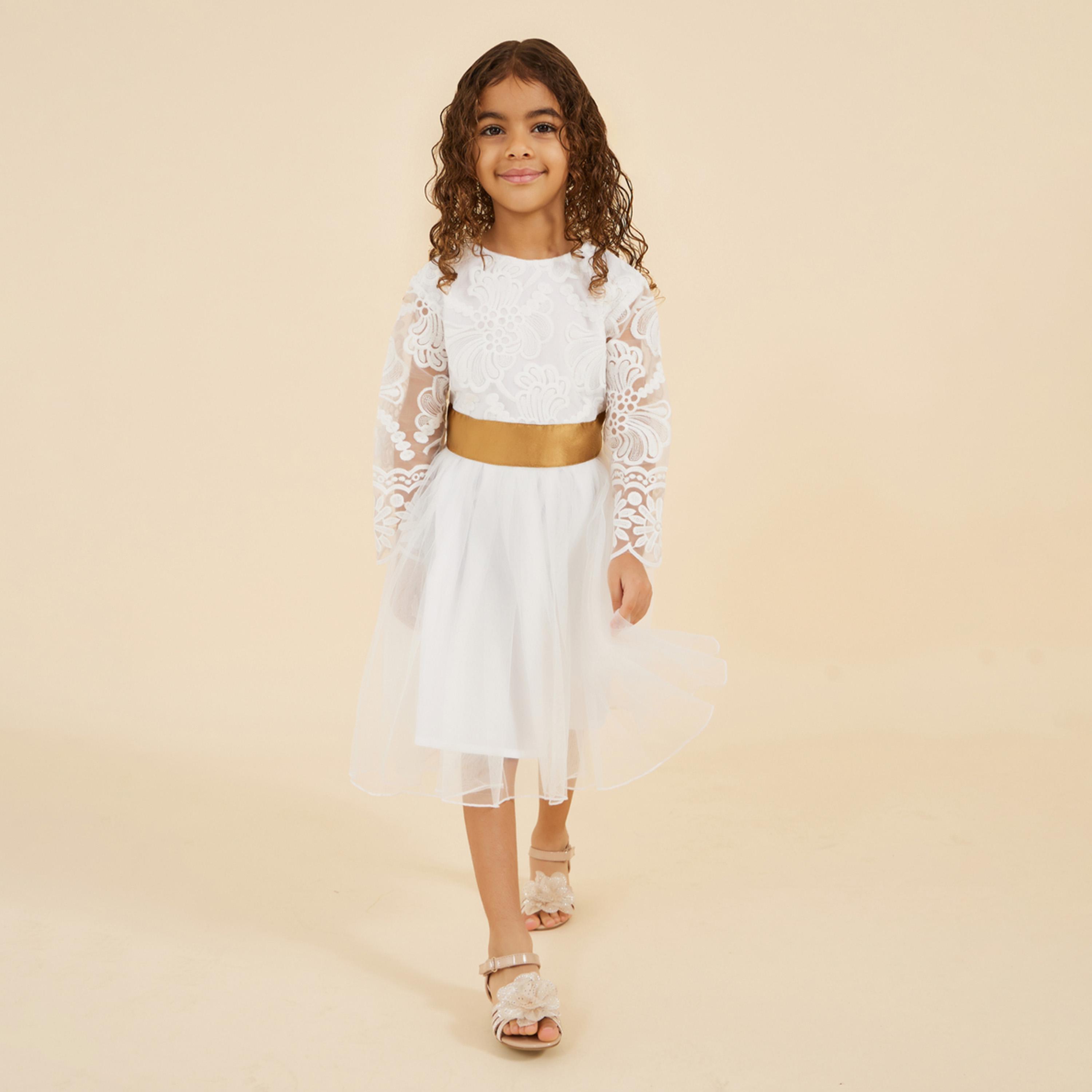 ستايلي - فستان حفلات دانتيل-girls-clothing-dressesandjumpsuits-image-1