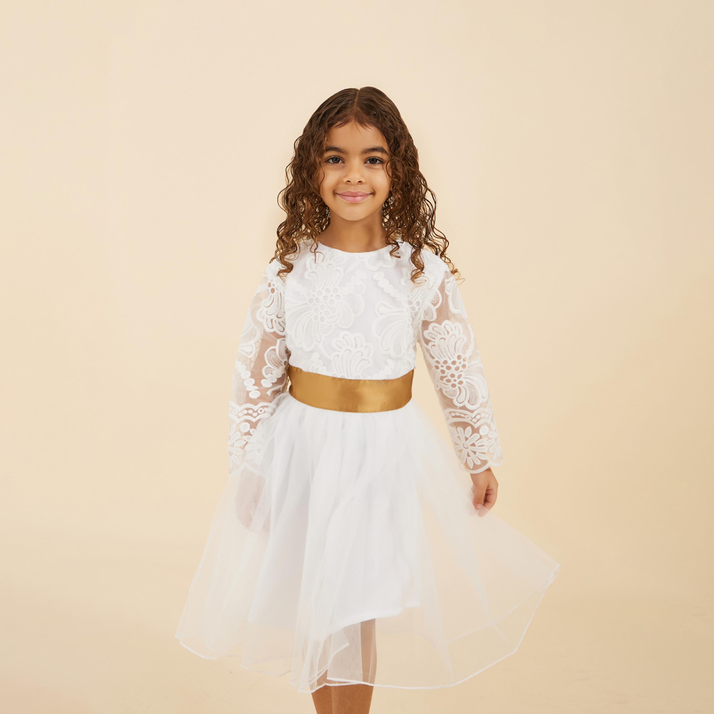 Styli Lace Party Dress-girls-clothing-dressesandjumpsuits-image-2