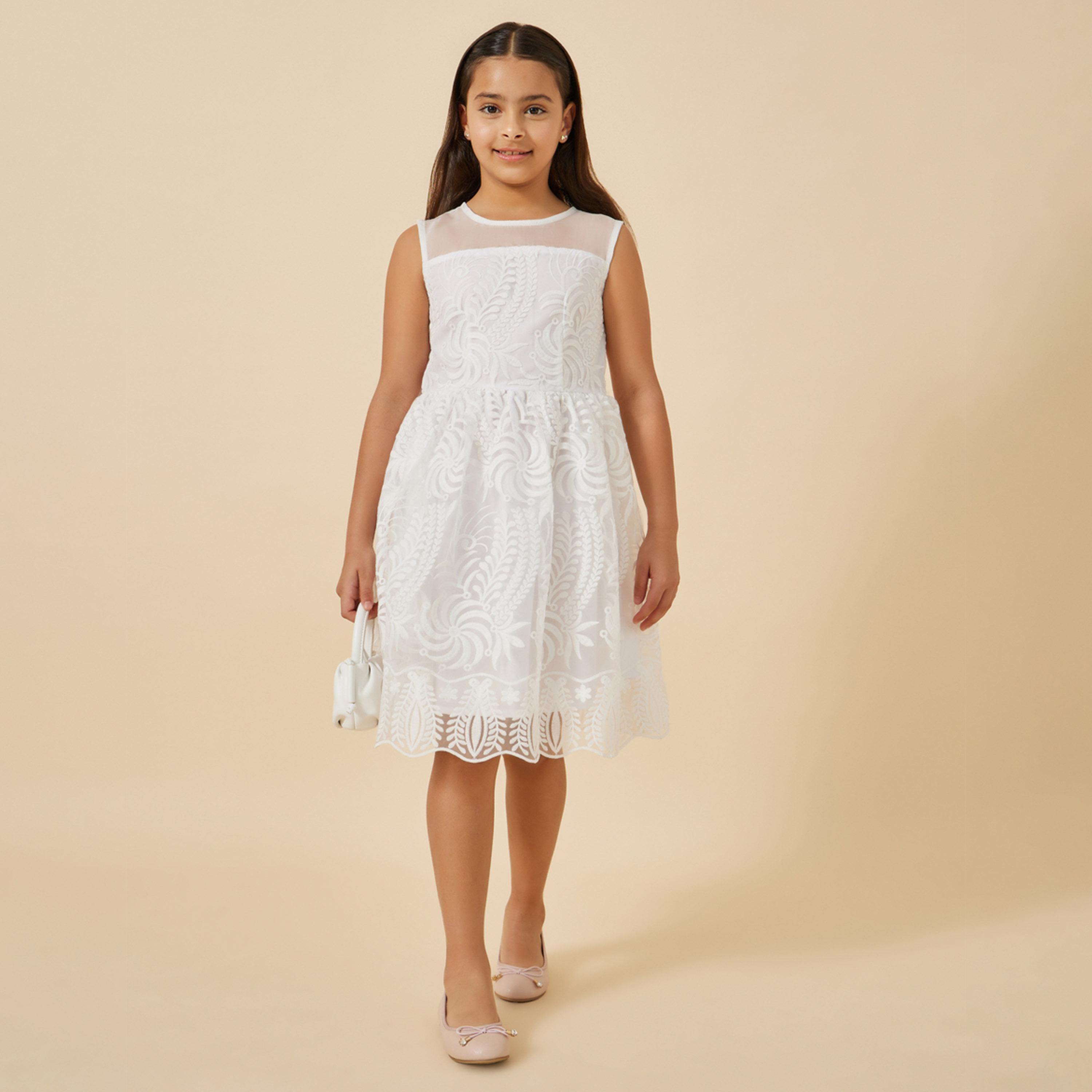 Styli Lace Party Dress-girls-clothing-dressesandjumpsuits-image-2