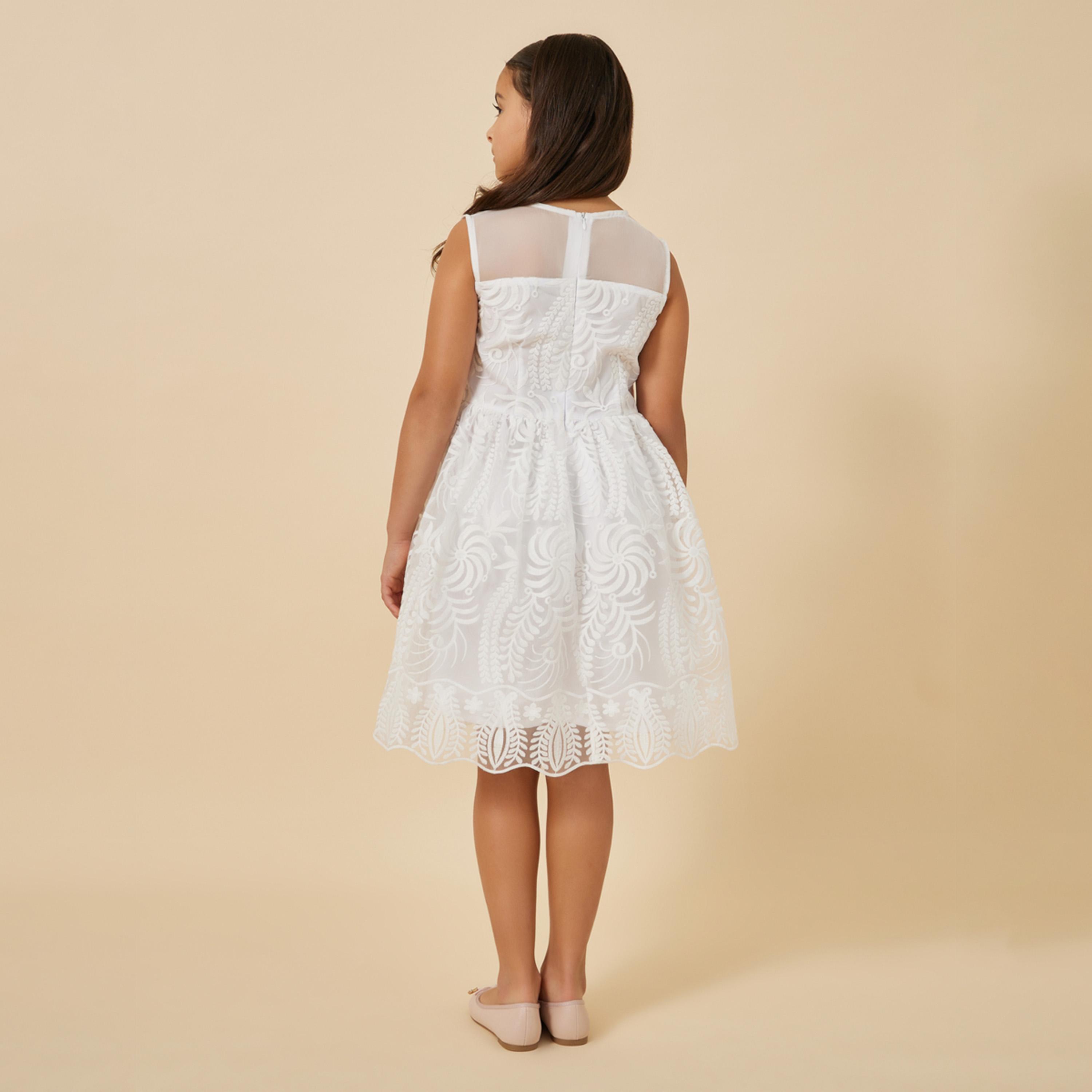 Styli Lace Party Dress-girls-clothing-dressesandjumpsuits-image-4