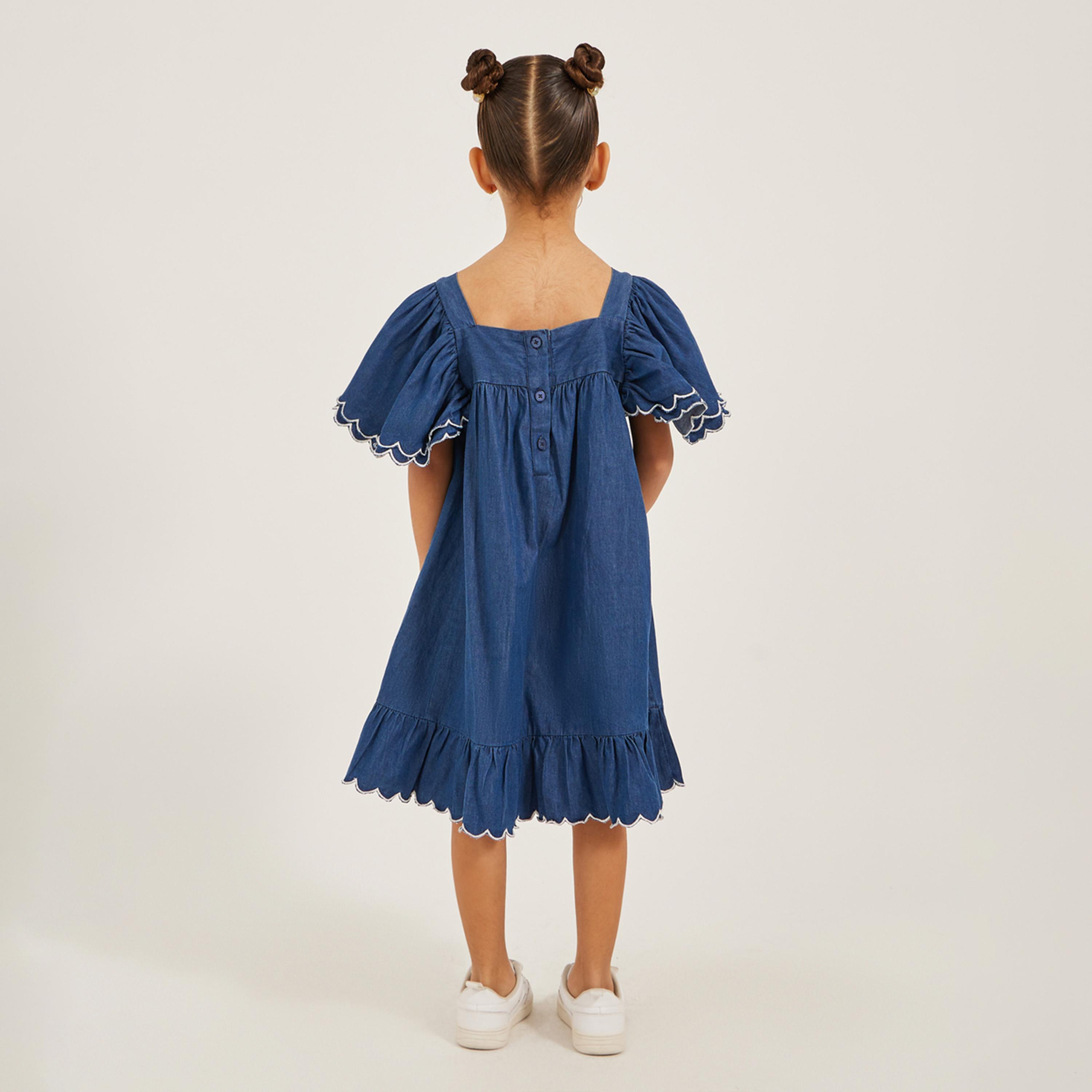Styli Embroidered Denim Dress-girls-clothing-dressesandjumpsuits-image-4