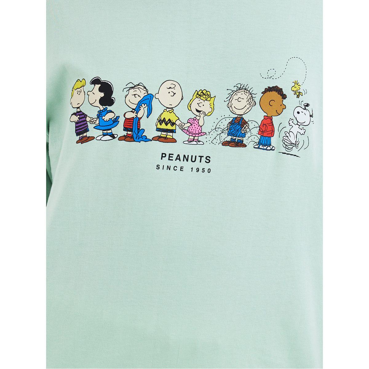 Styli Snoopy and Friends Graphic Print Oversized T-Shirt-girls-clothing-tshirts-image-4