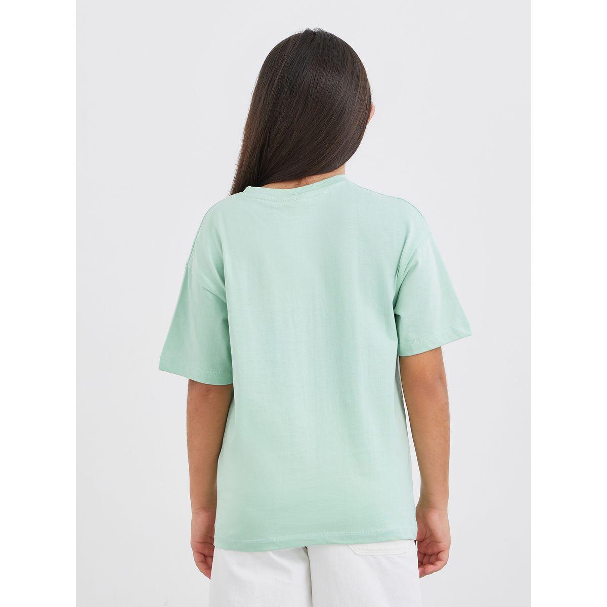 Styli Snoopy and Friends Graphic Print Oversized T-Shirt-girls-clothing-tshirts-image-5