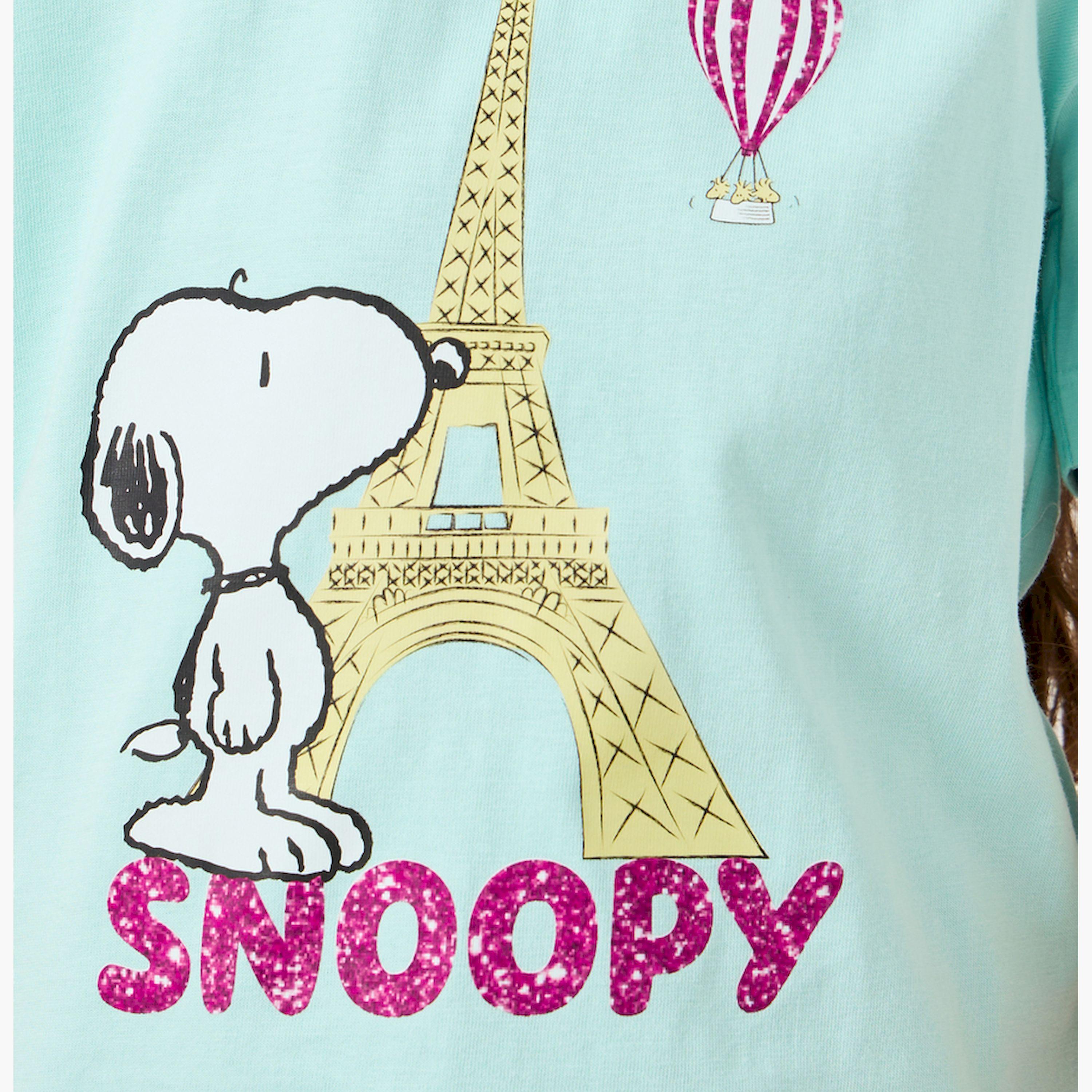 Styli Over Size Snoopy T-Shirt-girls-clothing-tshirts-image-3