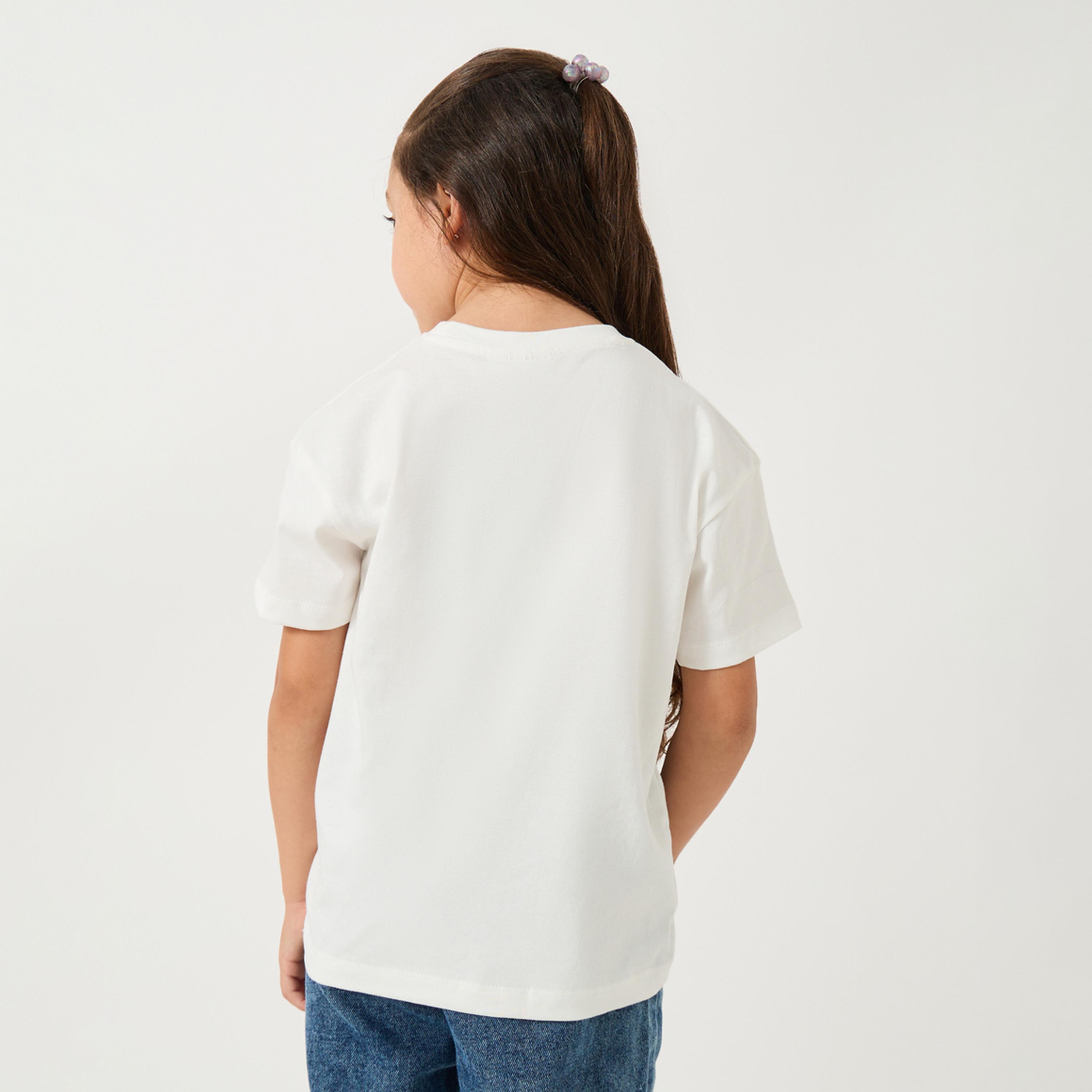 ستايلي - تي شيرت لول سبرايز كبير الحجم-girls-clothing-tshirts-image-4
