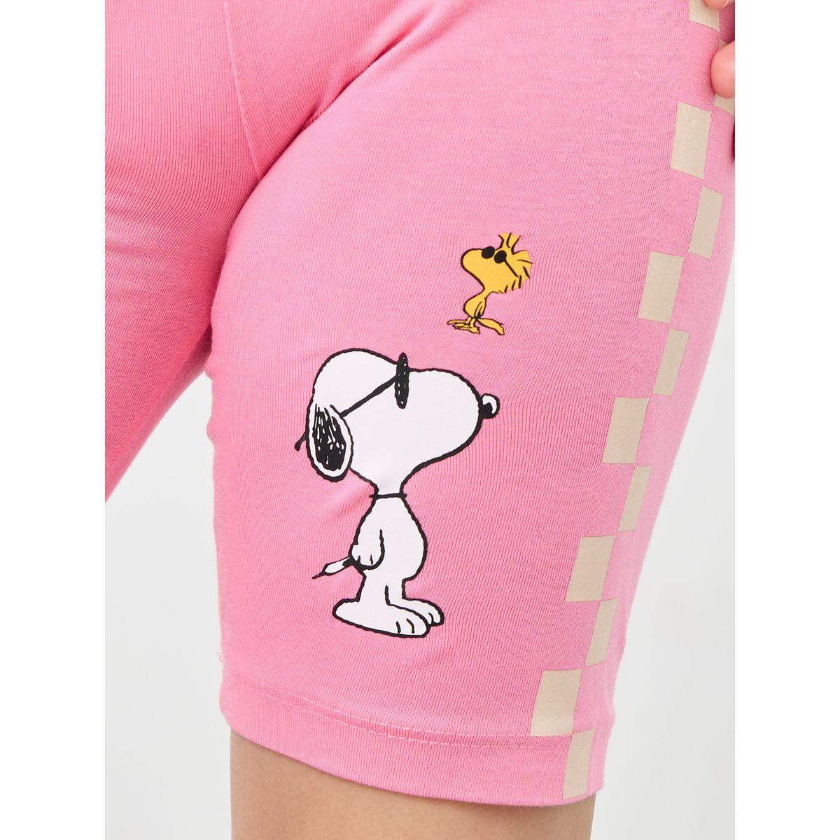 Styli Snoopy Print Cycling Shorts-girls-clothing-bottoms-shorts-image-3