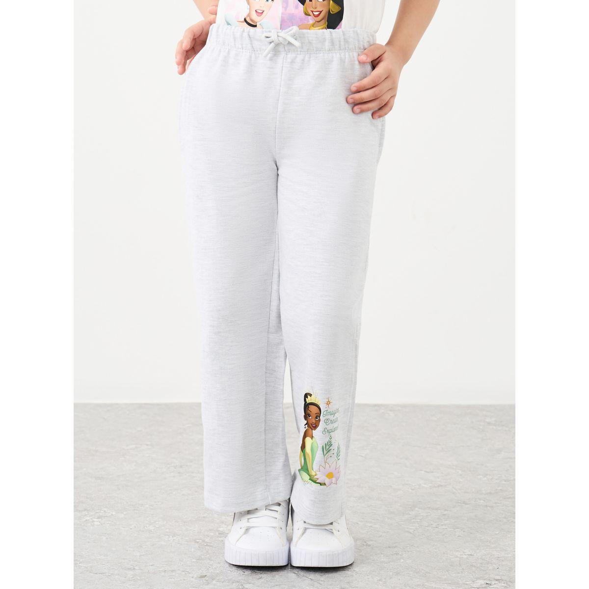 جوغر بطبعة جرافيك وقصة أرجل واسعة-girls-clothing-bottoms-joggersandtrackpants-image-1