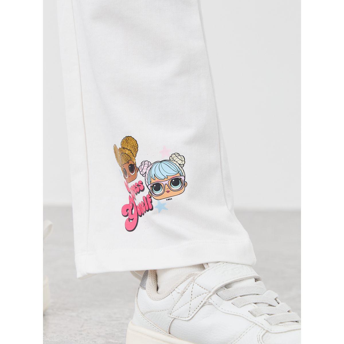 جوغر بطبعة جرافيك وأرجل واسعة-girls-clothing-bottoms-joggersandtrackpants-image-3