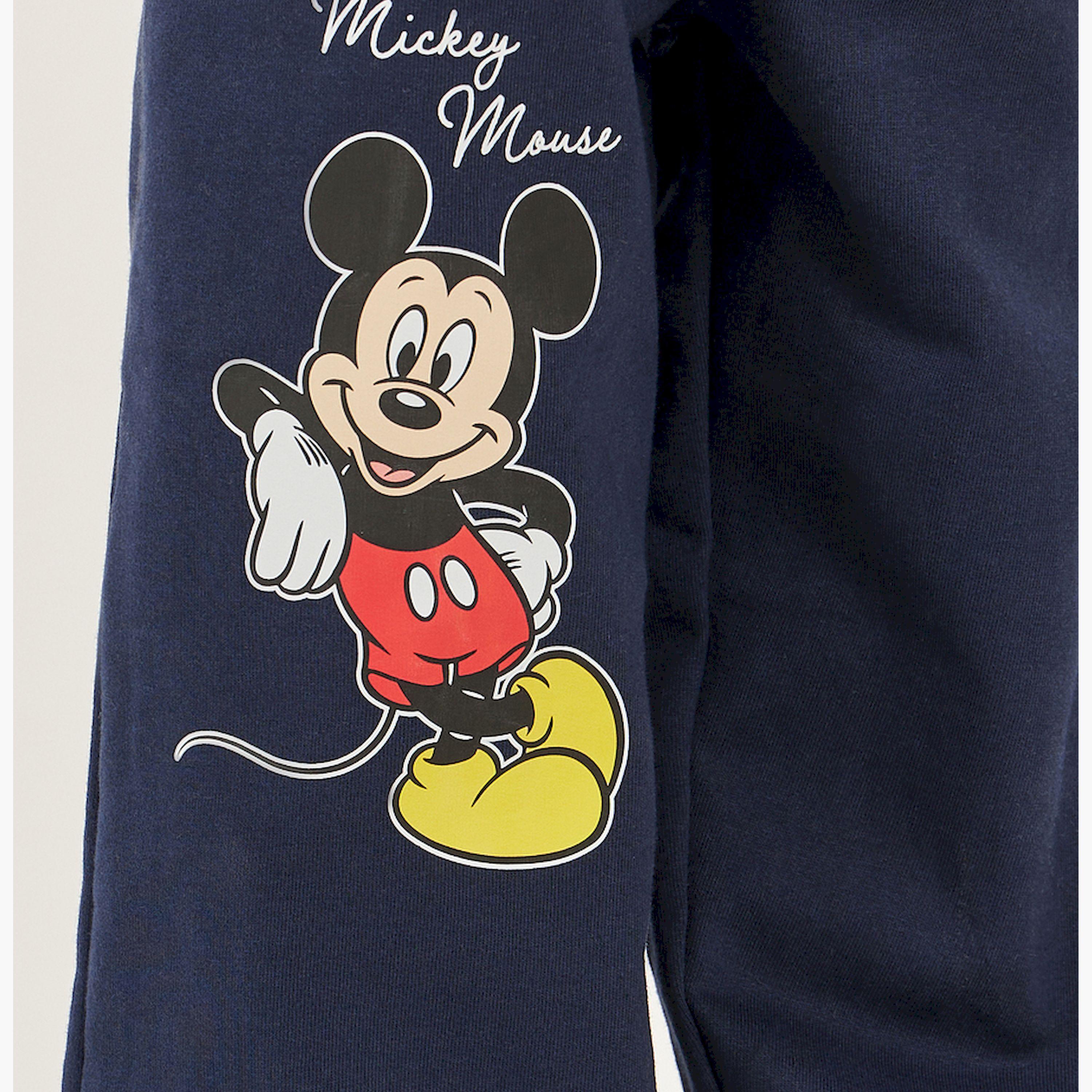 Styli Mickey Mouse Joggers-boys-clothing-bottoms-joggersandtrackpants-image-3