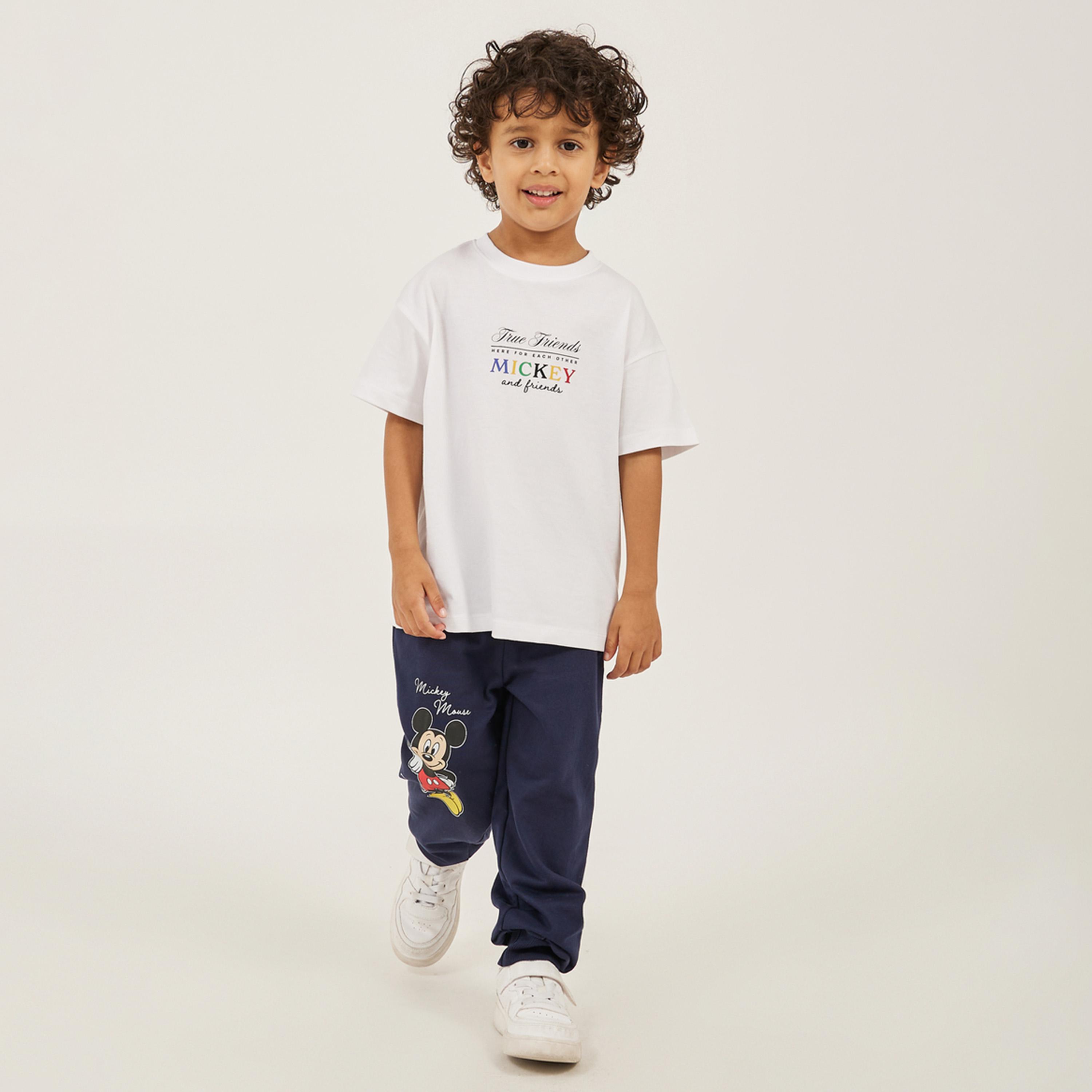 Styli Mickey And Friends Over Size T-Shirt With Front And Back Graphic-boys-clothing-tshirtsandpolos-image-2