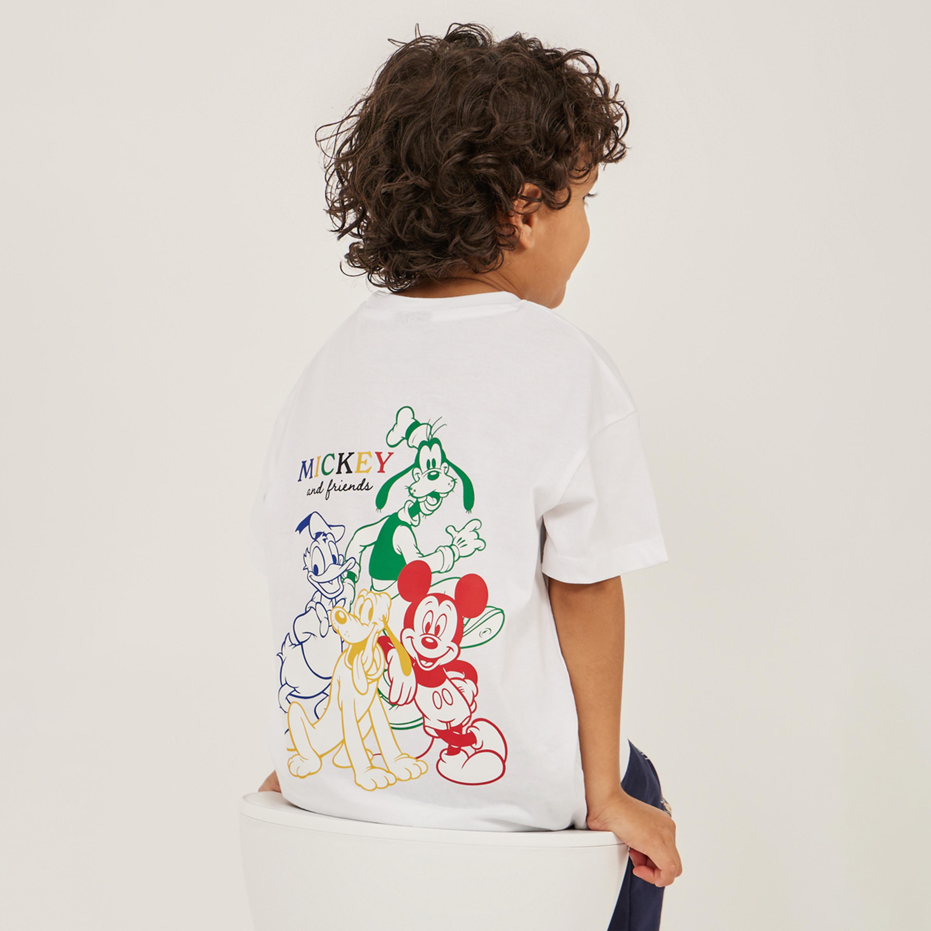 Styli Mickey And Friends Over Size T-Shirt With Front And Back Graphic-boys-clothing-tshirtsandpolos-image-4