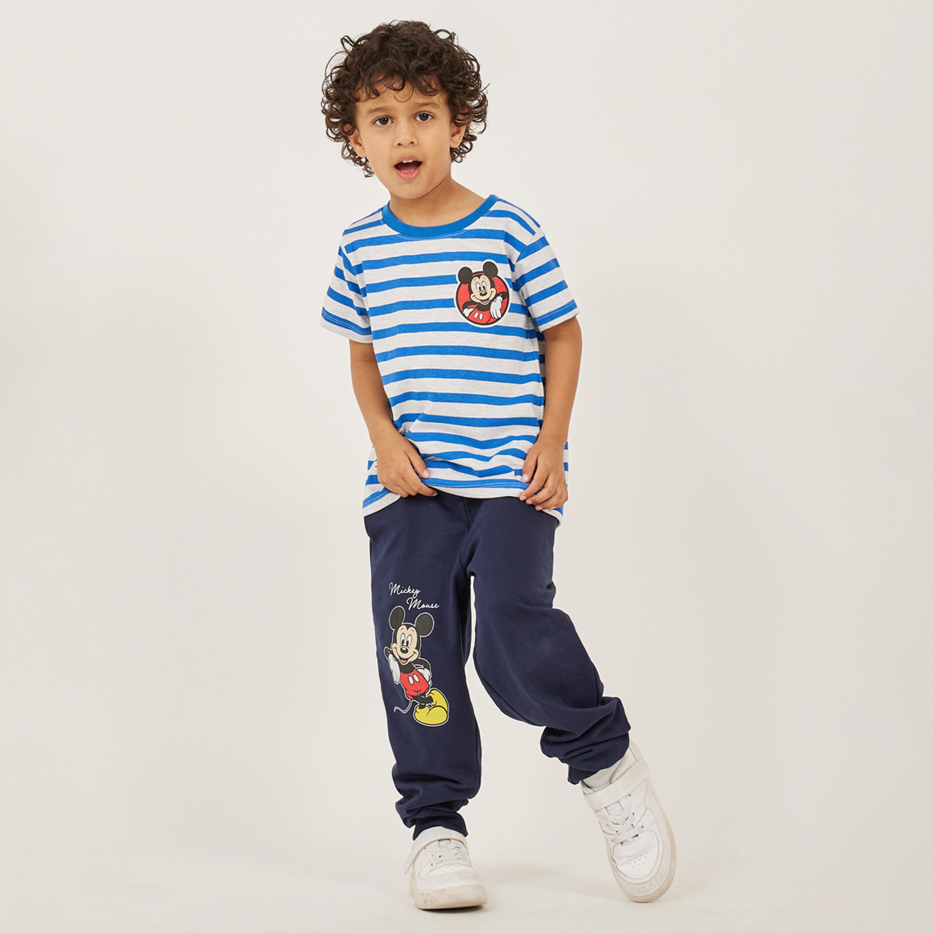 ستايلي - تي شيرت مخطط ميكي ماوس-boys-clothing-tshirtsandpolos-image-2