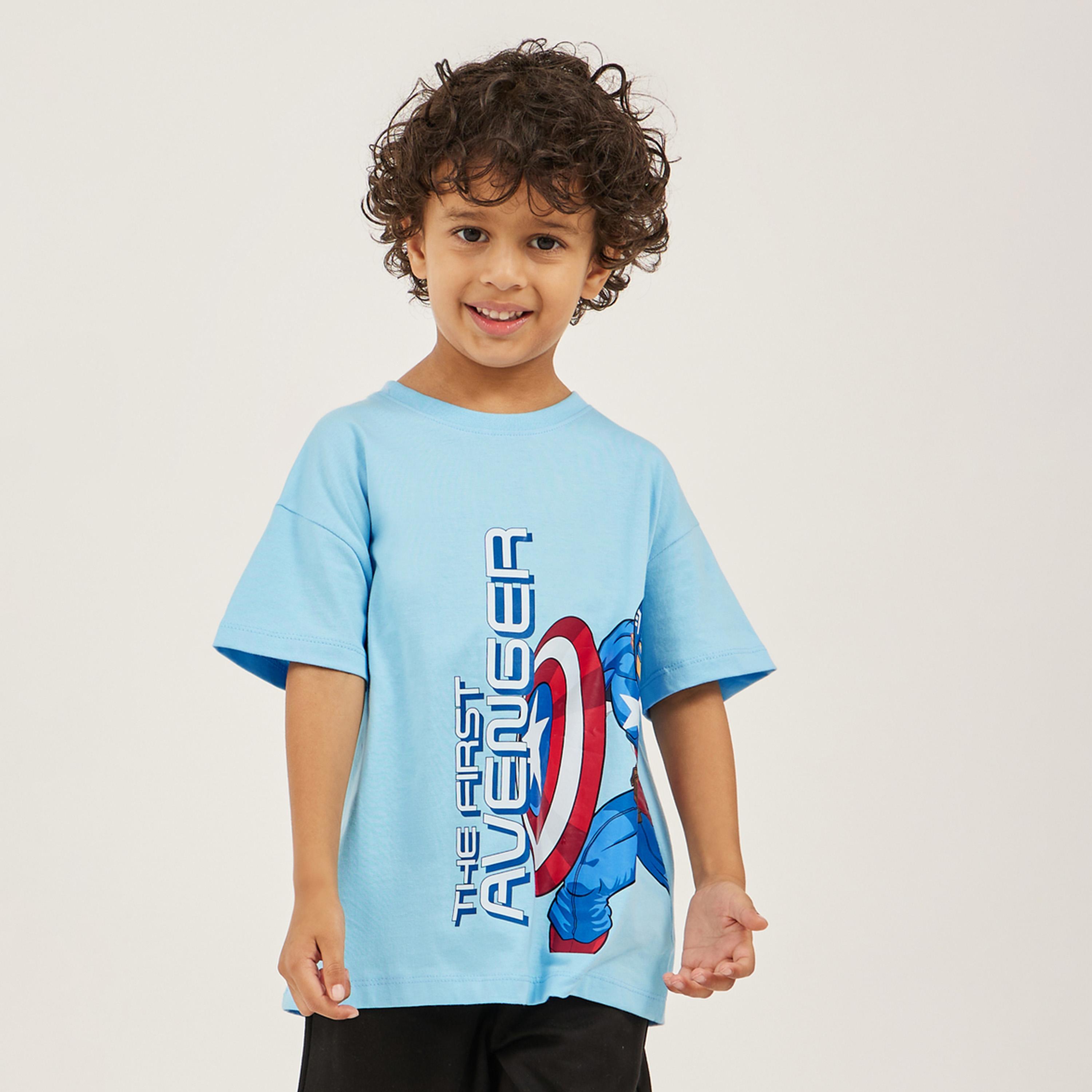 Styli Over Size Avenger T-Shirt-boys-clothing-tshirtsandpolos-image-1