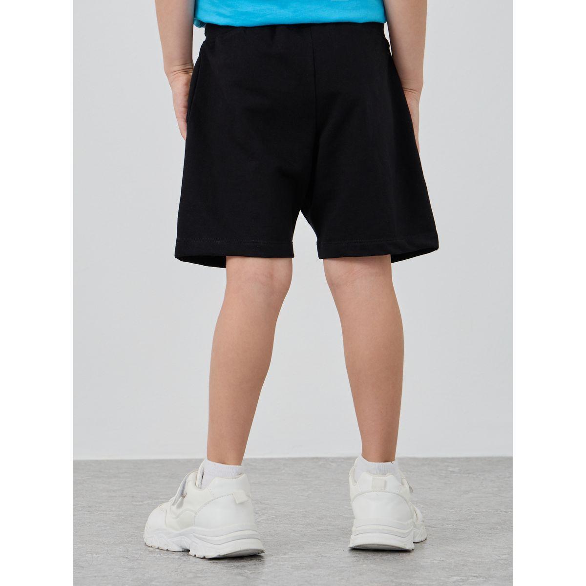 Styli Sonic Graphic Print Shorts with Drawstring-boys-clothing-bottoms-shorts-image-4