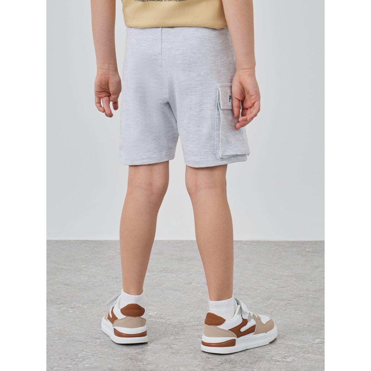شورت مطبع بتفاصيل جيب ورباط خصر-boys-clothing-bottoms-shorts-image-5