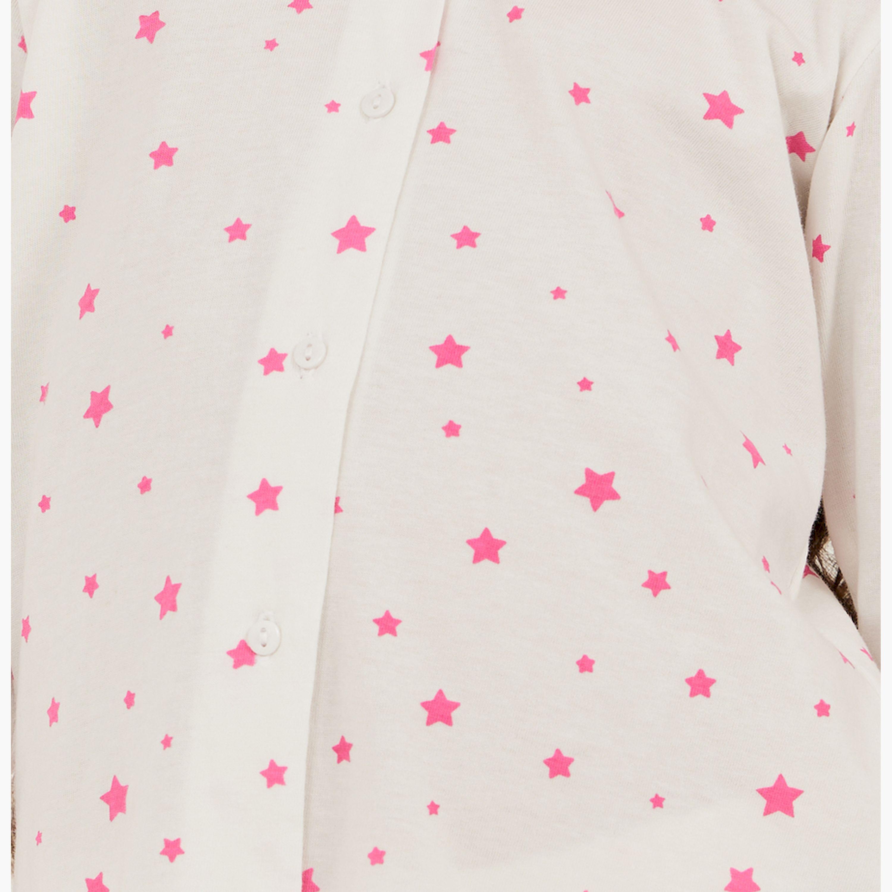 Styli Star AOP Pyjama Set-girls-clothing-setsandcoords-image-4