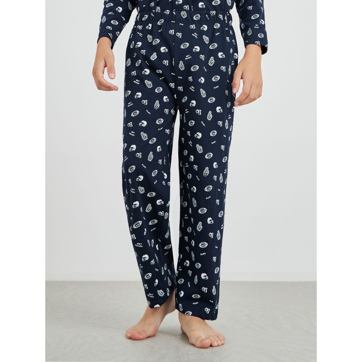 طقم بيجاما من بنطال وبلوزة بأكمام طويلة-boys-clothing-nightwear-image-4