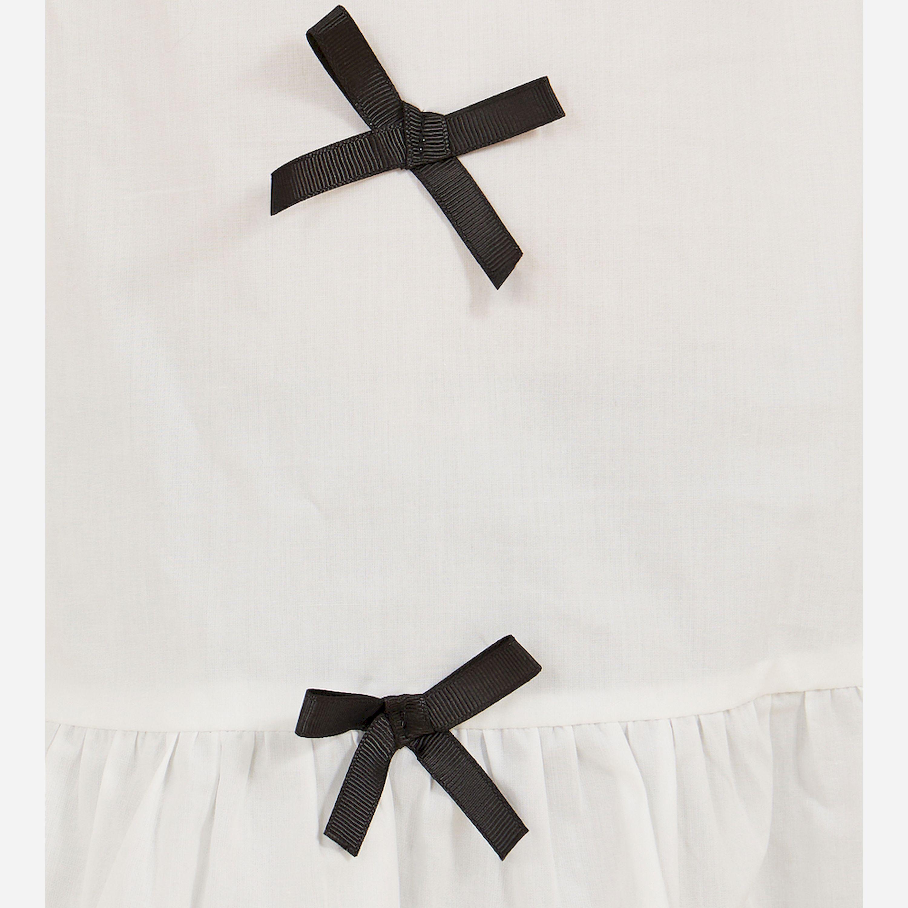 ستايلي - قميص بيبلوم مع فيونكات مخملية-girls-clothing-blousesandshirts-image-3