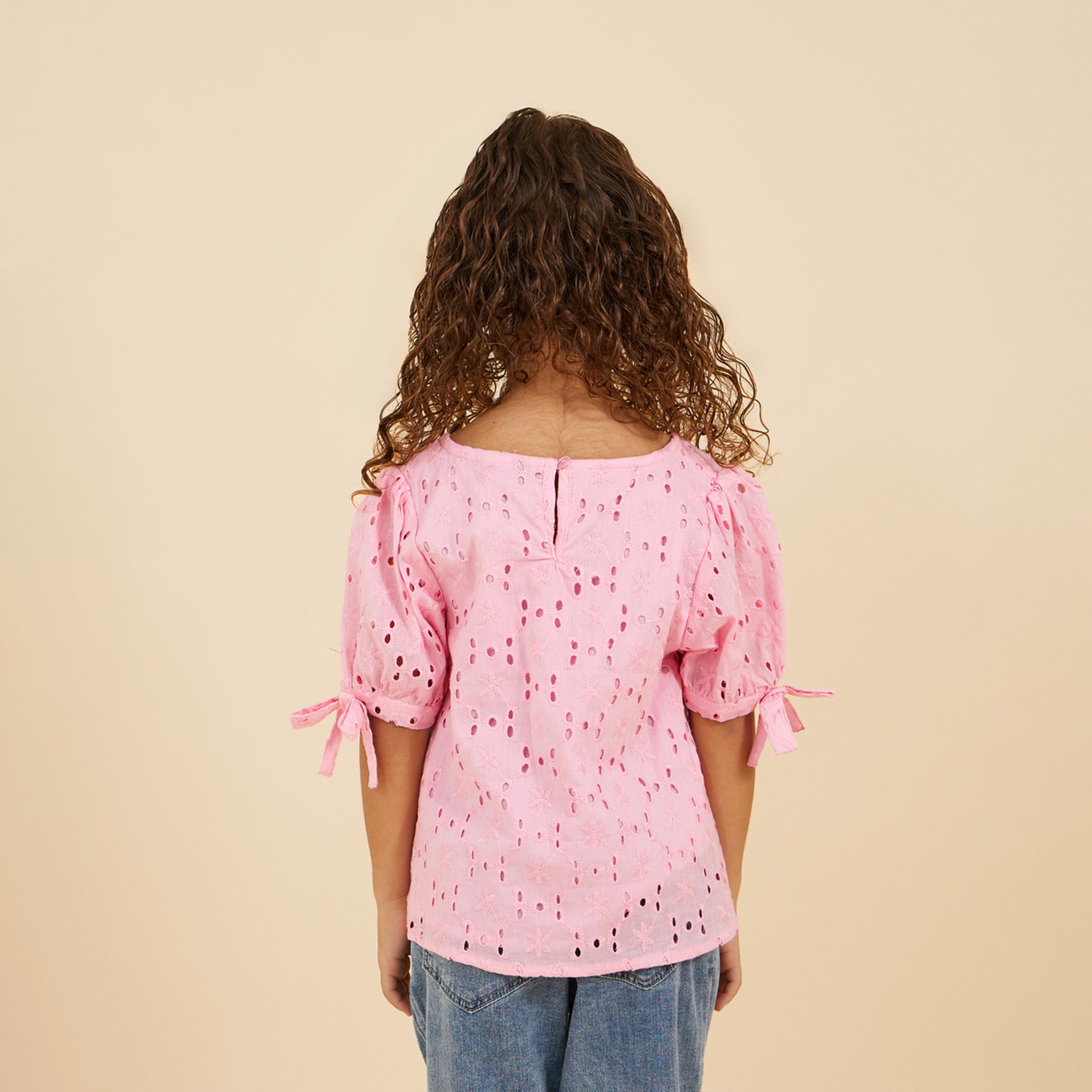 ستايلي - بلوزة شيفلي أنيقة-girls-clothing-blousesandshirts-image-1