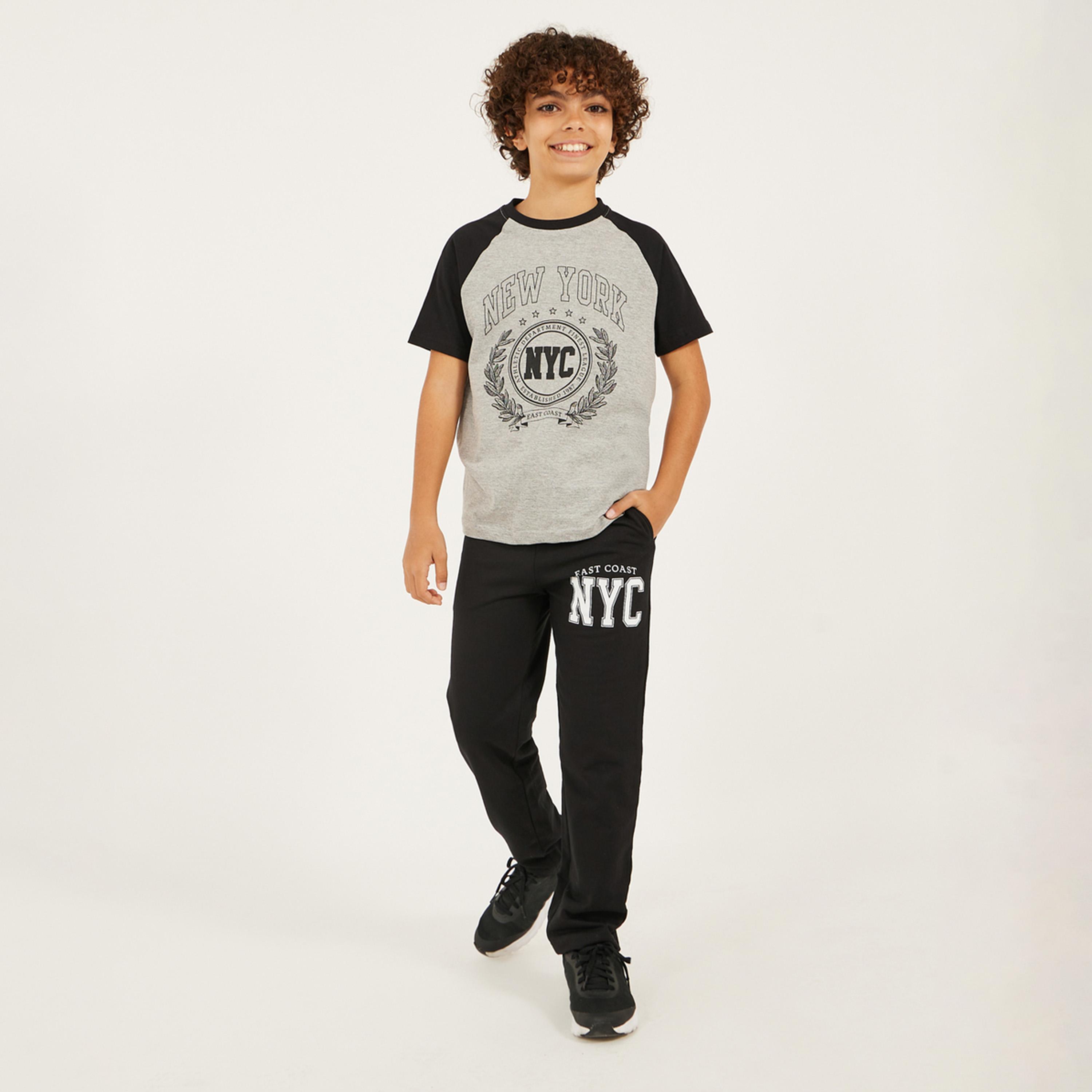 Styli Teen Boys Set, T-Shirt With Jogger-boys-clothing-setsandcoords-image-1