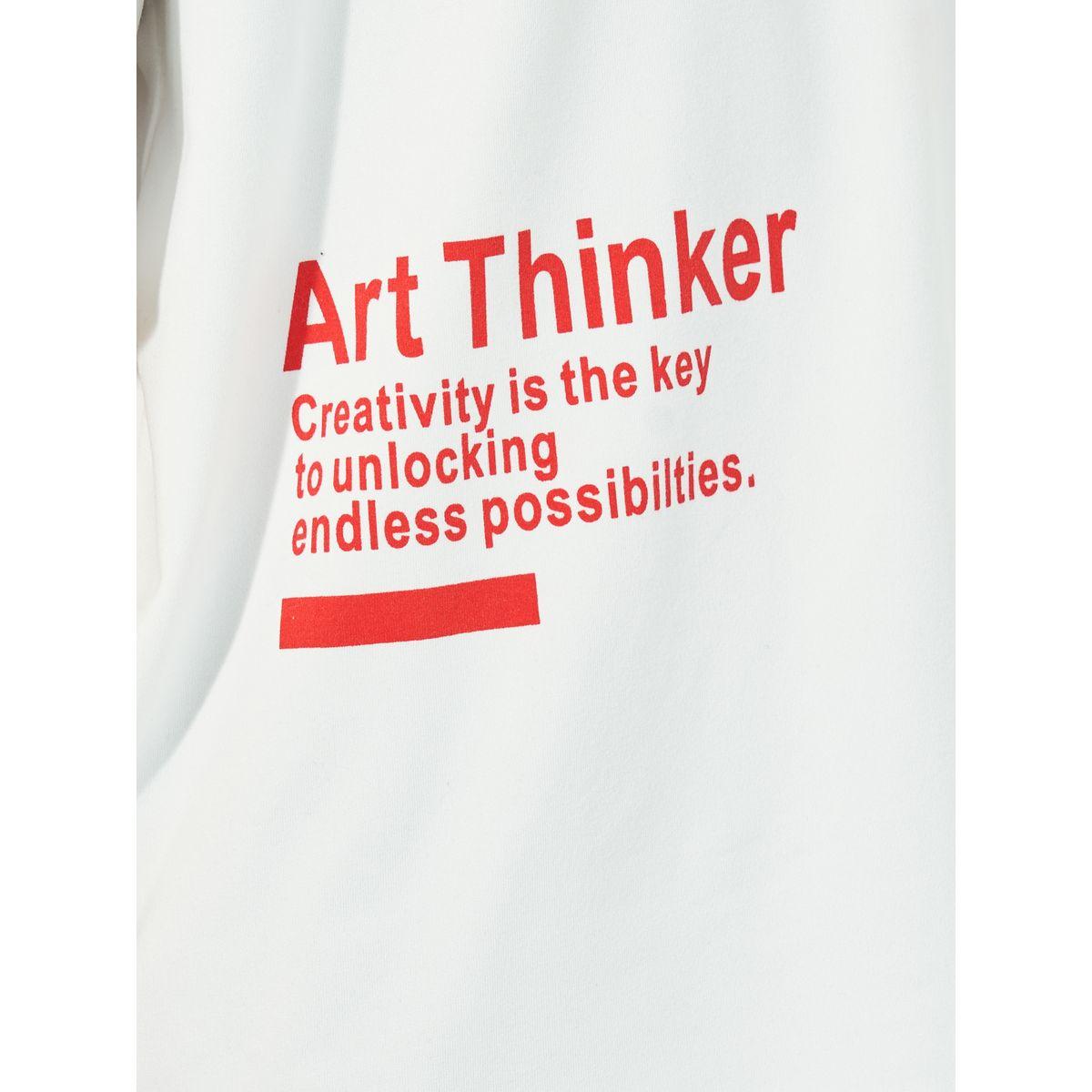 Styli Slogan Print Round Neck Oversized T-shirt-boys-clothing-tshirtsandpolos-image-3