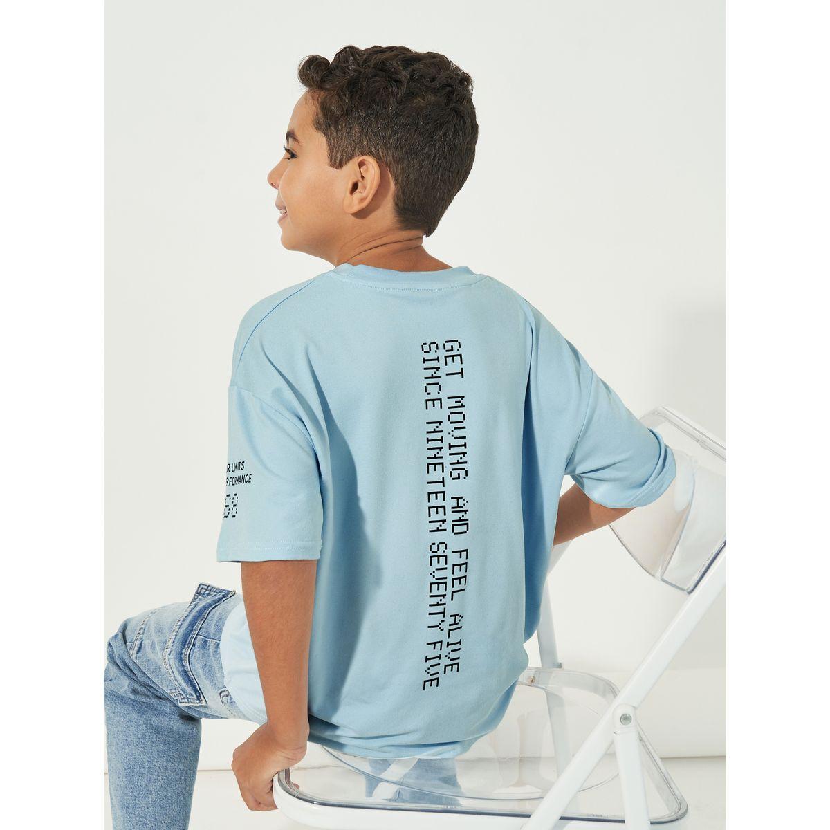 Styli Graphic Print Round Neck Oversized T-shirt-boys-clothing-tshirtsandpolos-image-1
