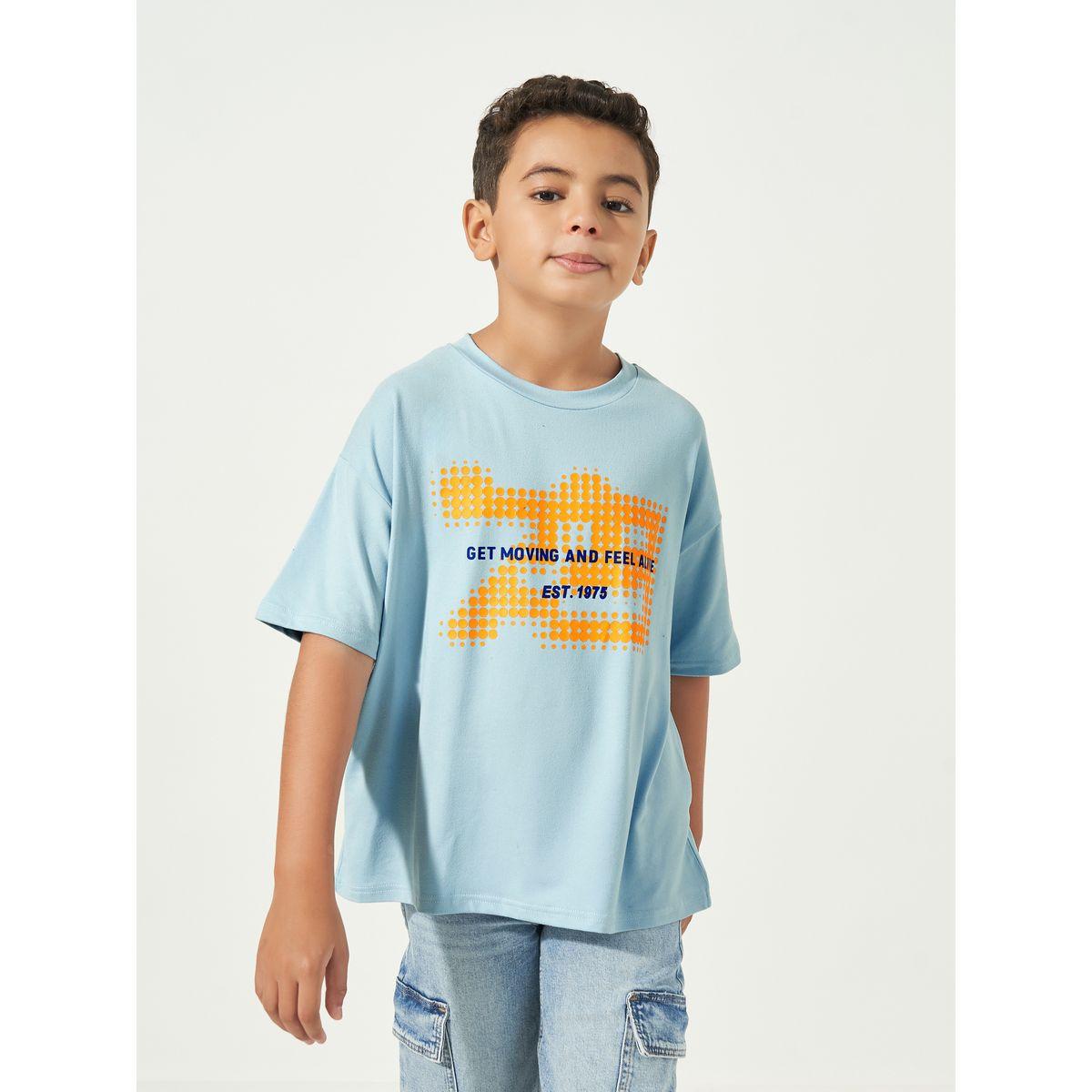 Styli Graphic Print Round Neck Oversized T-shirt-boys-clothing-tshirtsandpolos-image-2