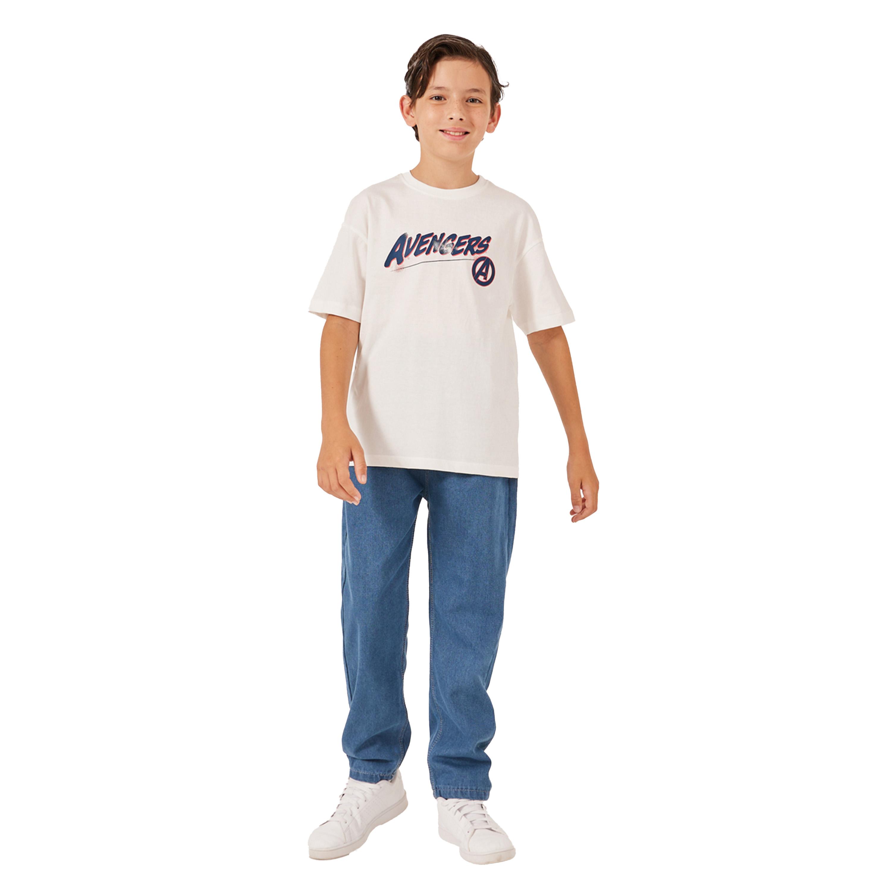 Styli Avengers Character Printed Short Sleeve T-Shirt-boys-clothing-tshirtsandpolos-image-3