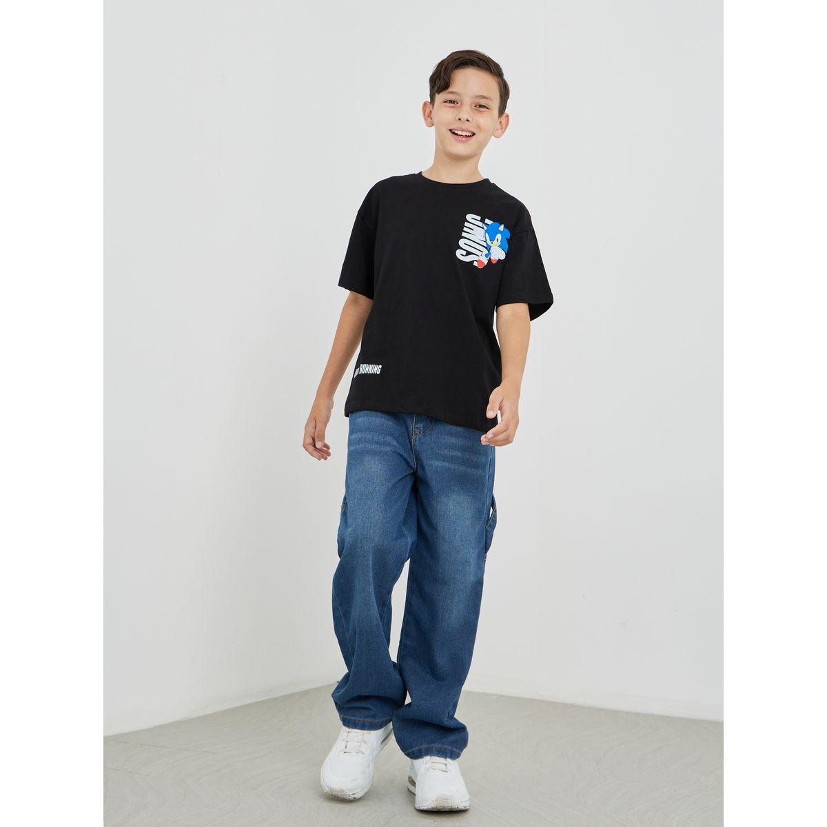 Styli Graphic Print Round Neck T-Shirt-boys-clothing-tshirtsandpolos-image-2