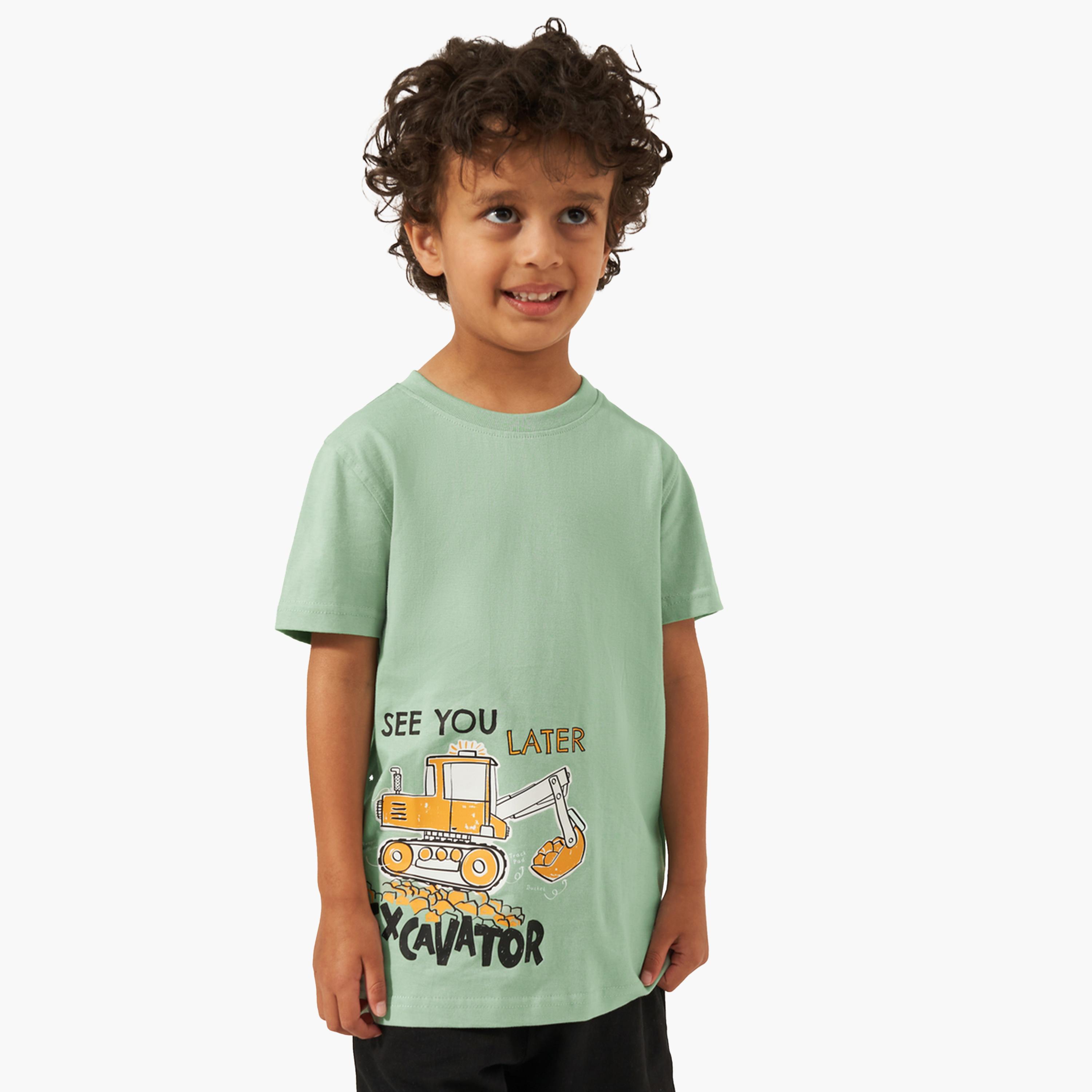 Styli Graphic Print Short Sleeves T-Shirt-boys-clothing-tshirtsandpolos-image-1