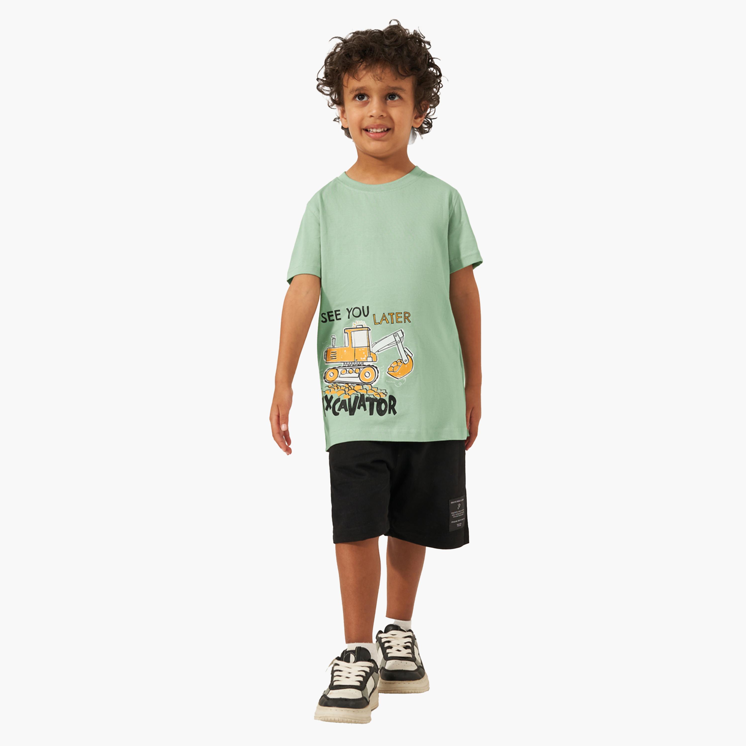 Styli Graphic Print Short Sleeves T-Shirt-boys-clothing-tshirtsandpolos-image-2