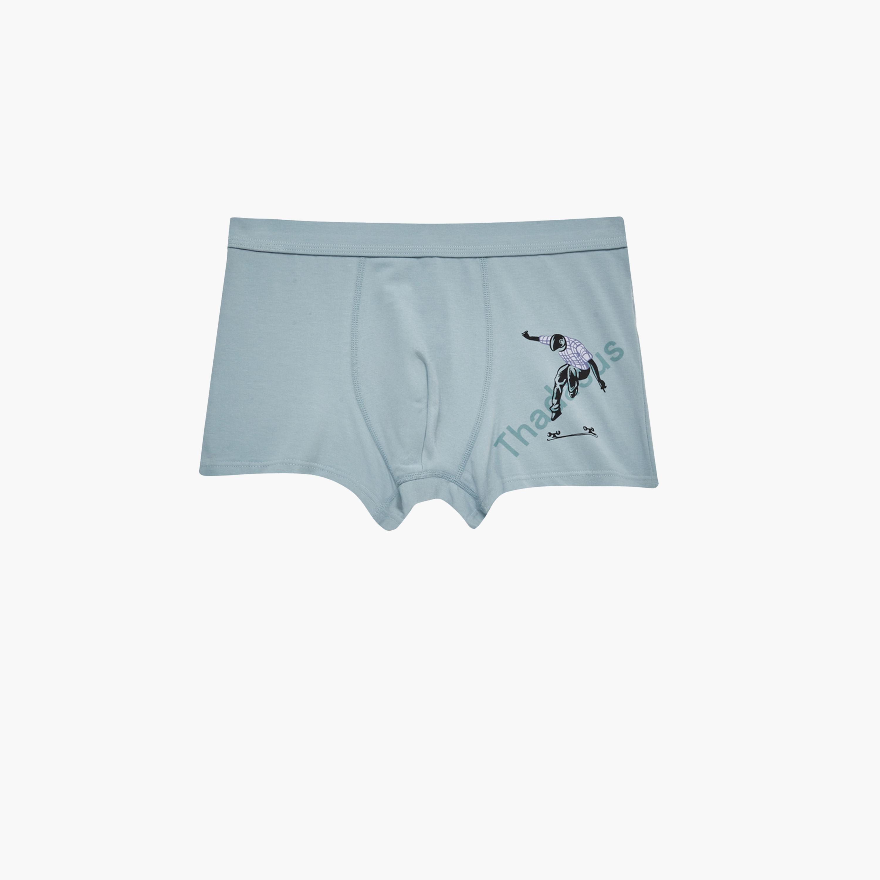ستايلي - طقم 4 قطع - بوكسر قطني مطبوع-boys-clothing-innerwear-image-4