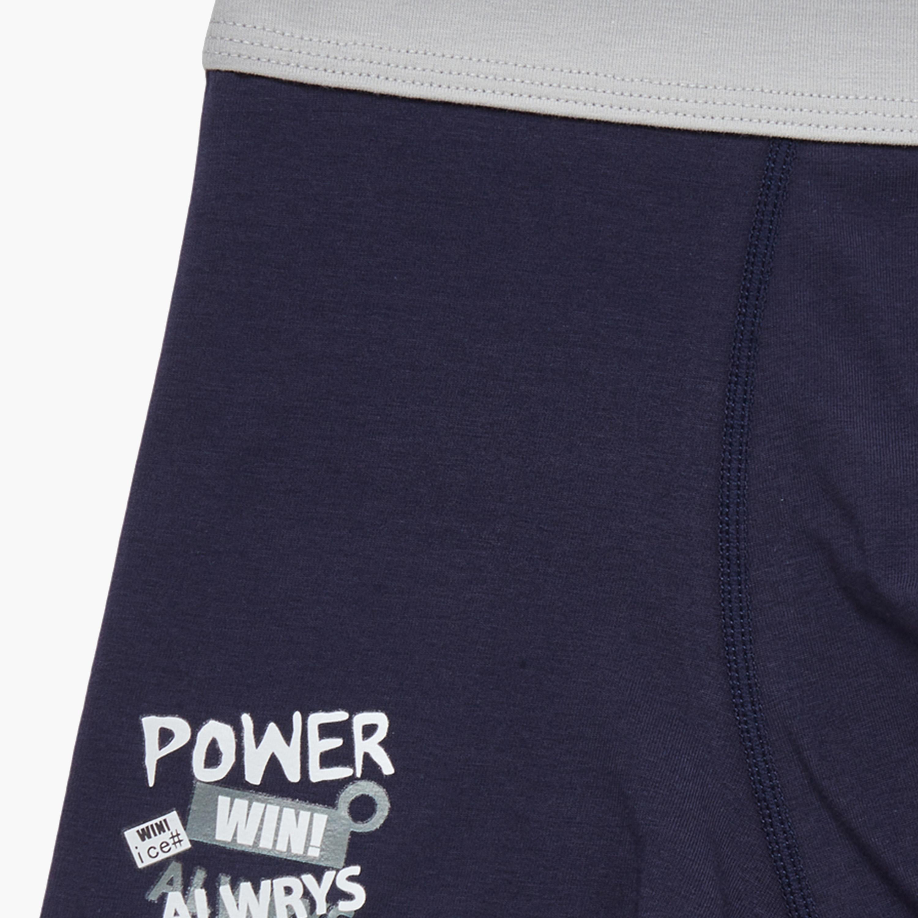 Styli Pack of 4 - Printed Cotton Boxer Briefs-boys-clothing-innerwear-image-7