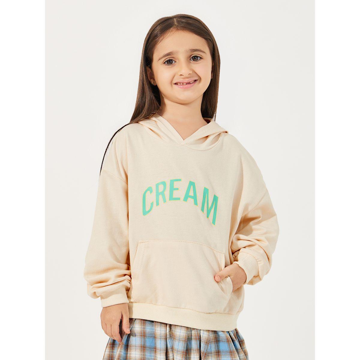 Styli Pocket Front Hooded Dress with Checked Print-girls-clothing-dressesandjumpsuits-image-1