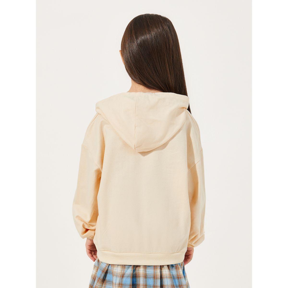 Styli Pocket Front Hooded Dress with Checked Print-girls-clothing-dressesandjumpsuits-image-4