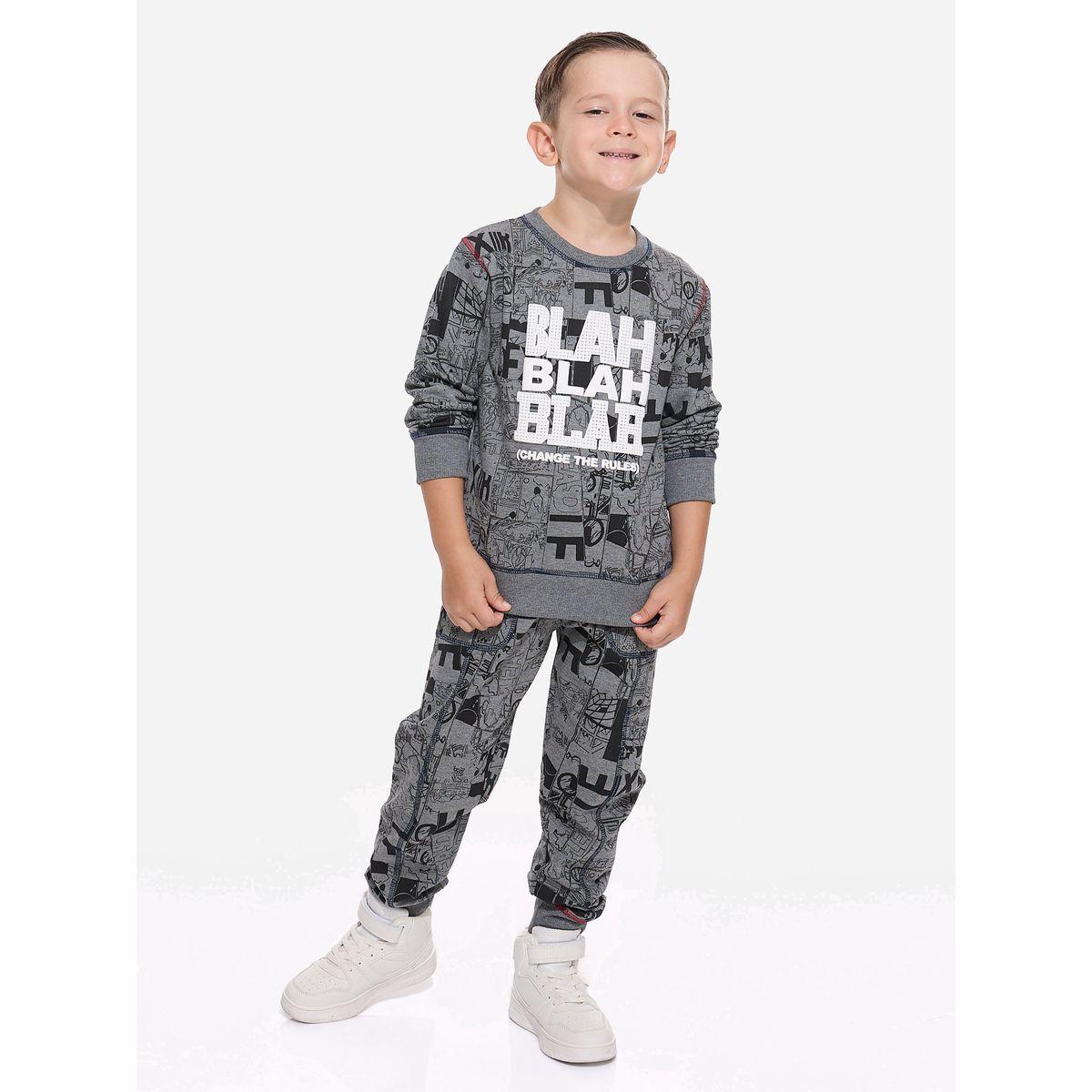 Victor and Jane X Styli  All-Over Printed Sweatshirt & Joggers Set-boys-clothing-setsandcoords-image-1