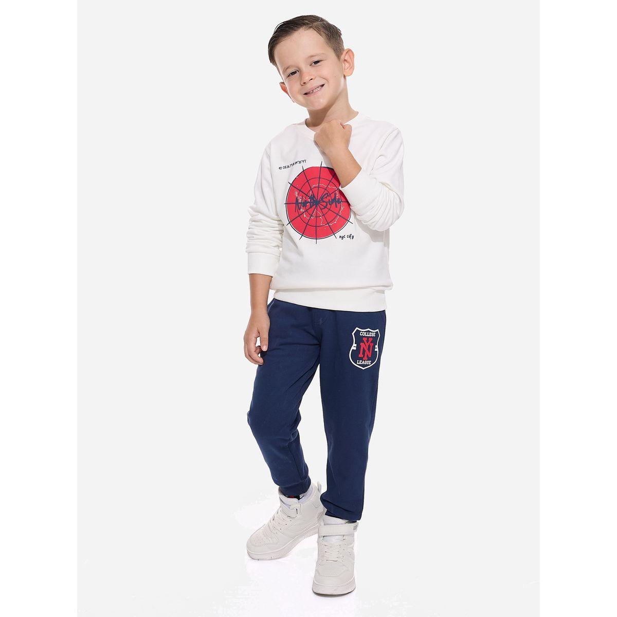 Victor and Jane X Styli  Graphic Print Regular Fit Sweatshirt & Joggers Set-boys-clothing-setsandcoords-image-1