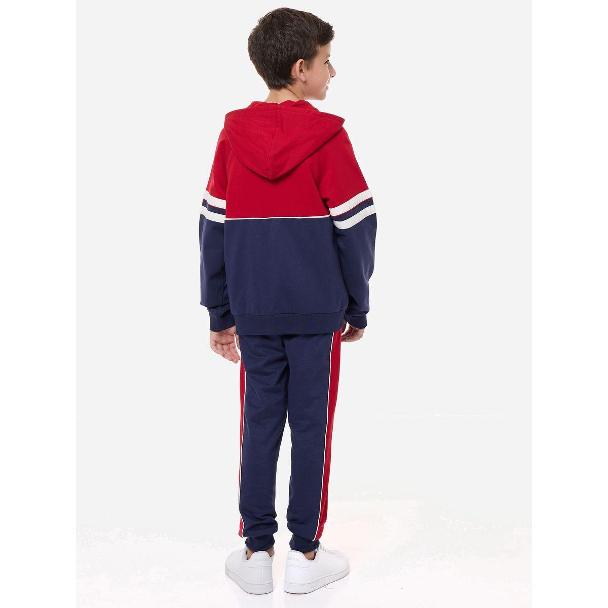 مجموعة من جوغر وهودي بنمط كتل الالوان فيكتور آند جين × ستايلي-boys-clothing-setsandcoords-image-3