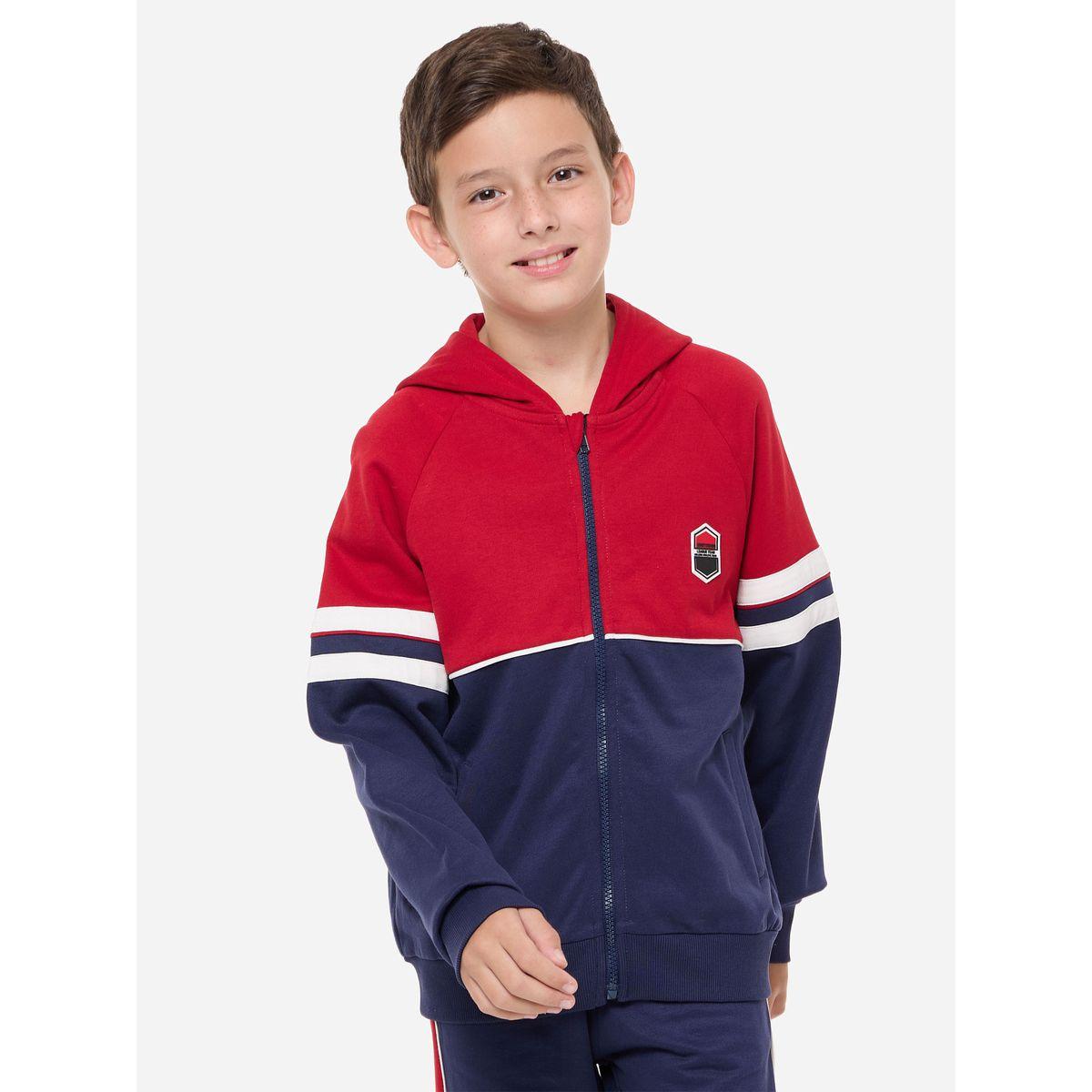 مجموعة من جوغر وهودي بنمط كتل الالوان فيكتور آند جين × ستايلي-boys-clothing-setsandcoords-image-4
