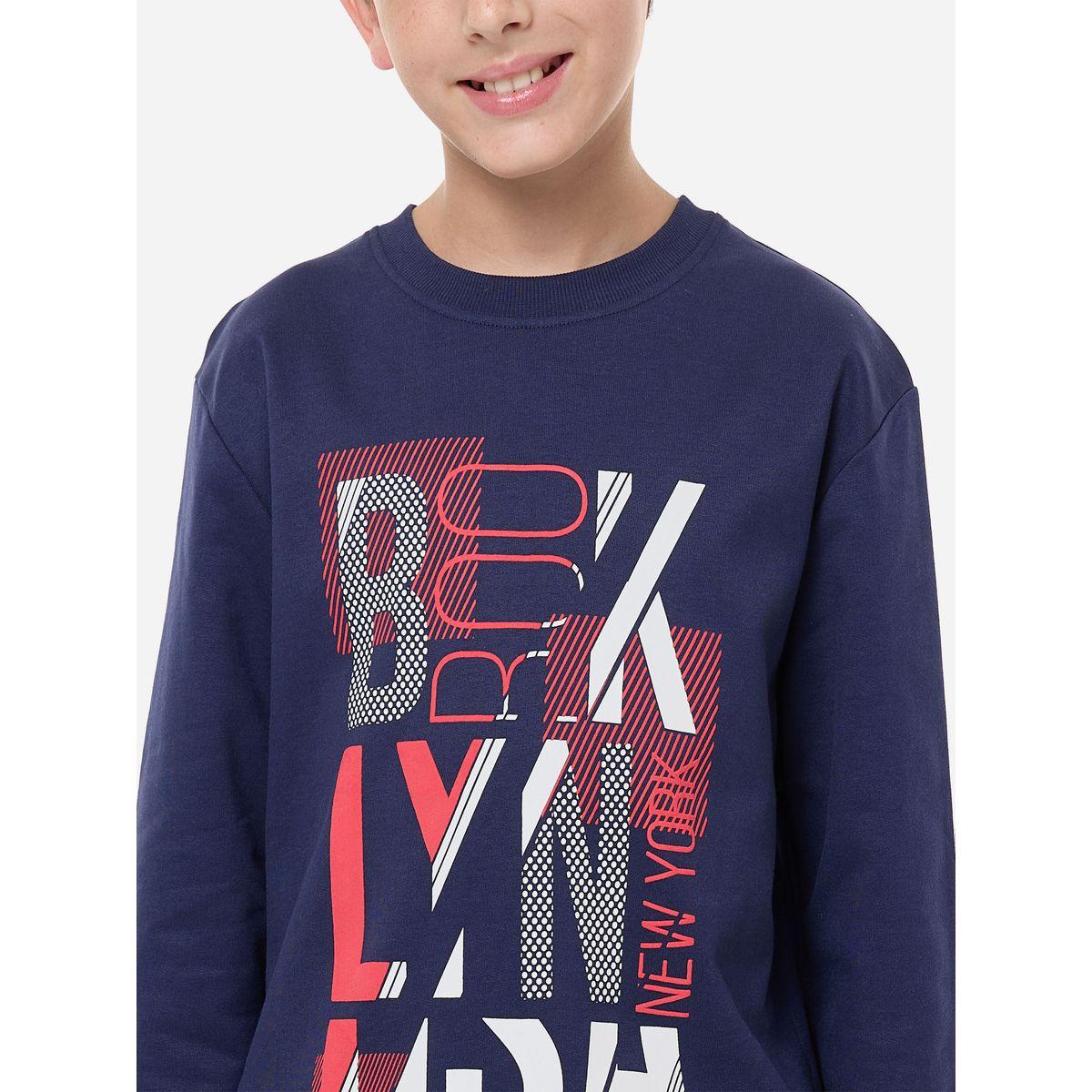 Victor and Jane X Styli  Brooklyn Graphic Print Round Neck Sweatshirt-boys-clothing-winterwear-sweatshirts-image-5